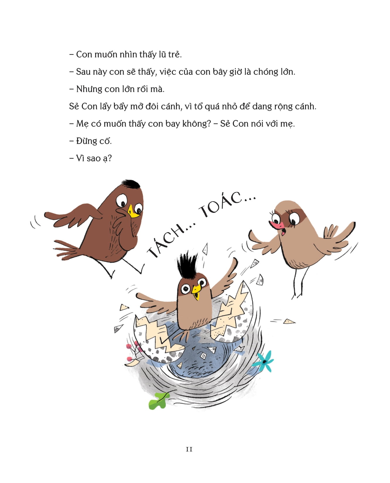 những câu chuyện sưởi ấm tâm hồn - chim sẻ serafino và những chuyến ngao du kì thú - Ảnh 9