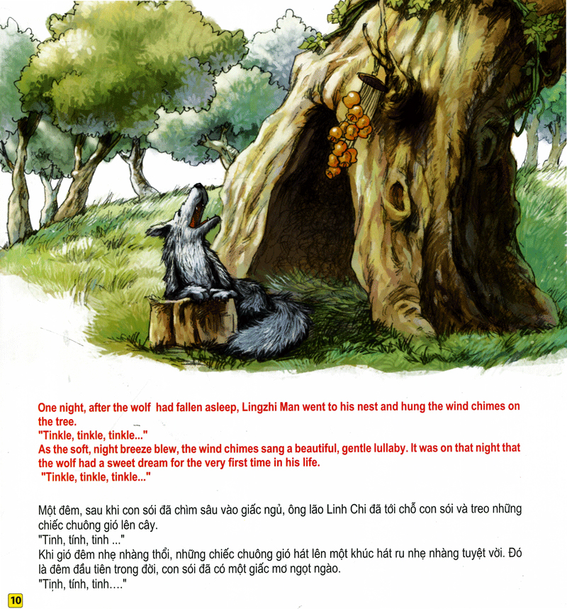 những câu chuyện thú vị giáo dục trẻ - âm thanh của những chiếc chuông gió (song ngữ anh - việt) - Ảnh 11