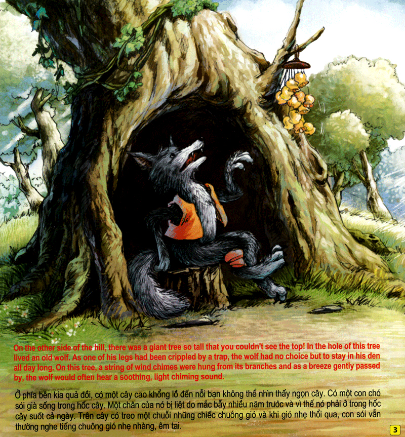 những câu chuyện thú vị giáo dục trẻ - âm thanh của những chiếc chuông gió (song ngữ anh - việt) - Ảnh 4
