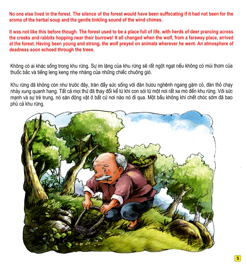 những câu chuyện thú vị giáo dục trẻ - âm thanh của những chiếc chuông gió (song ngữ anh - việt) - Ảnh 6