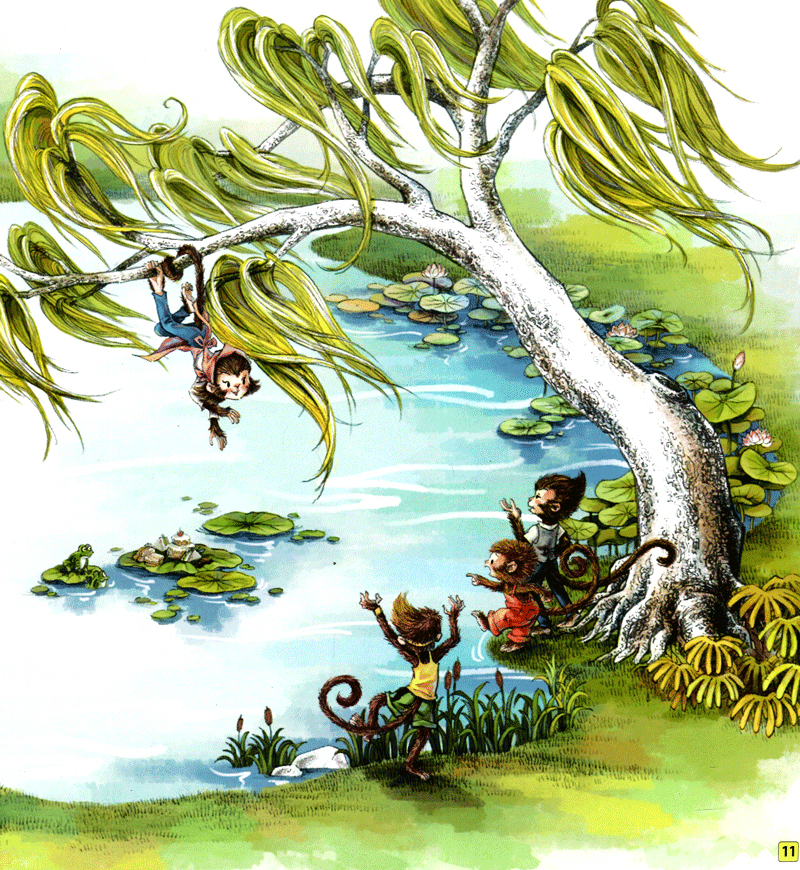 những câu chuyện thú vị giáo dục trẻ - bữa tối trên lá sen (song ngữ anh - việt) - Ảnh 12