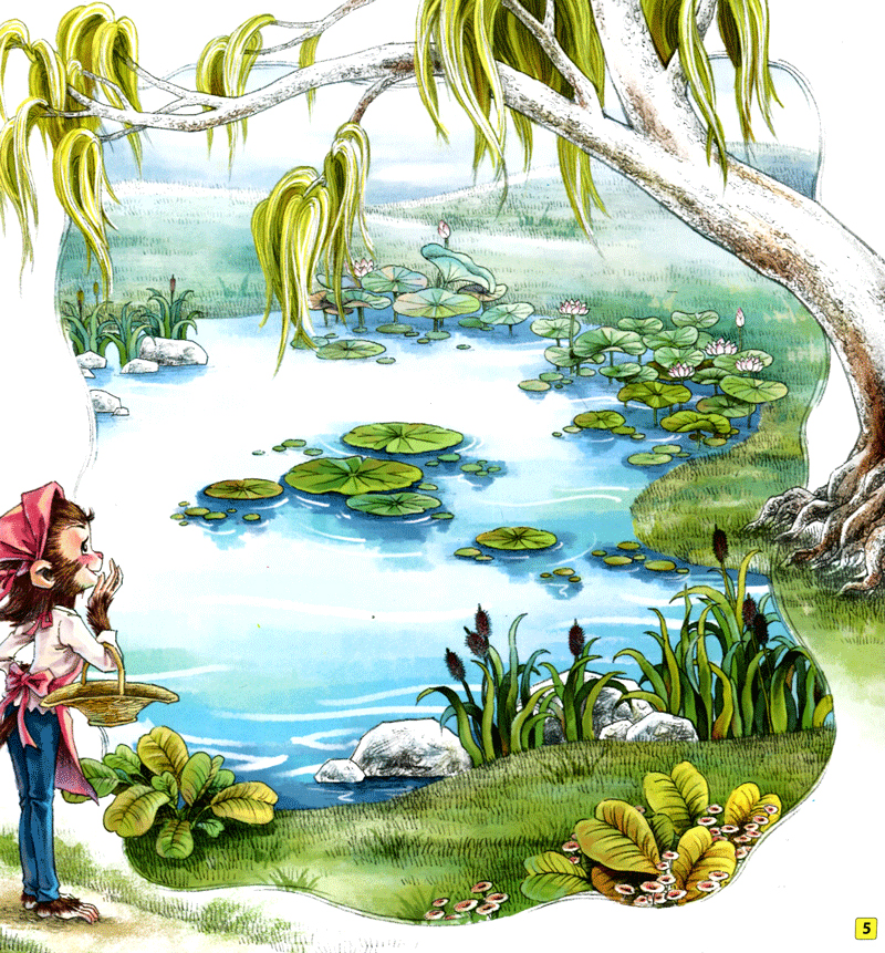 những câu chuyện thú vị giáo dục trẻ - bữa tối trên lá sen (song ngữ anh - việt) - Ảnh 6