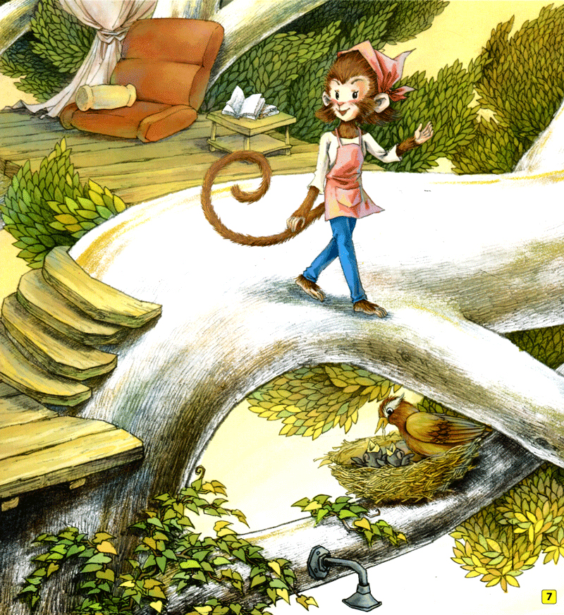 những câu chuyện thú vị giáo dục trẻ - bữa tối trên lá sen (song ngữ anh - việt) - Ảnh 8