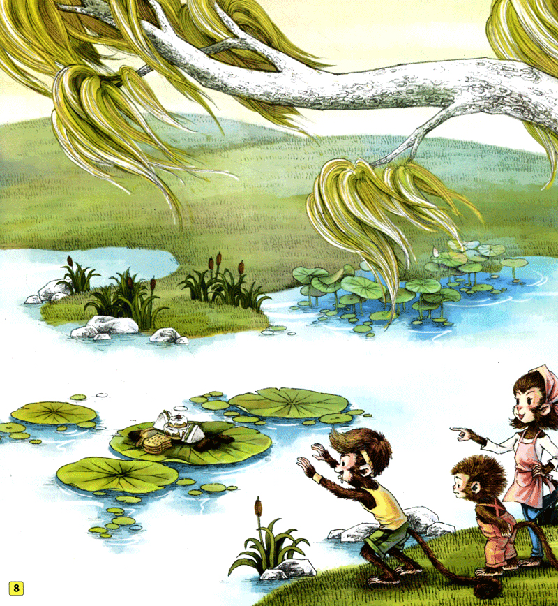 những câu chuyện thú vị giáo dục trẻ - bữa tối trên lá sen (song ngữ anh - việt) - Ảnh 9