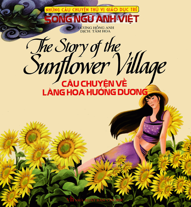 những câu chuyện thú vị giáo dục trẻ - câu chuyện về làng hoa hướng dương (song ngữ anh - việt) - Ảnh 2