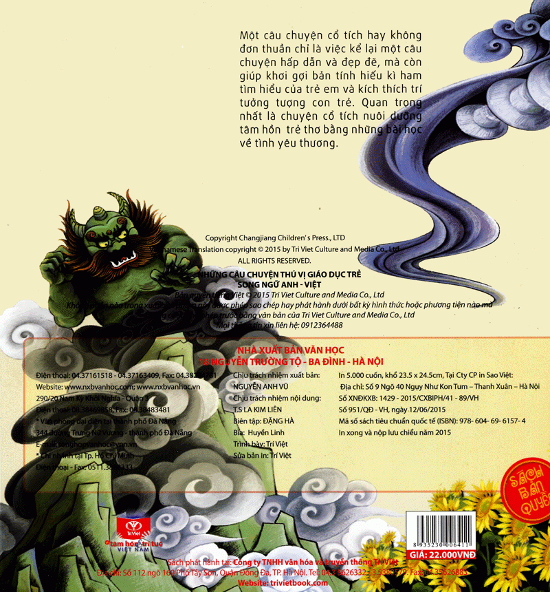 những câu chuyện thú vị giáo dục trẻ - câu chuyện về làng hoa hướng dương (song ngữ anh - việt) - Ảnh 3