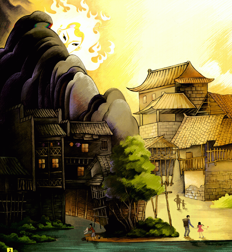 những câu chuyện thú vị giáo dục trẻ - câu chuyện về làng hoa hướng dương (song ngữ anh - việt) - Ảnh 4