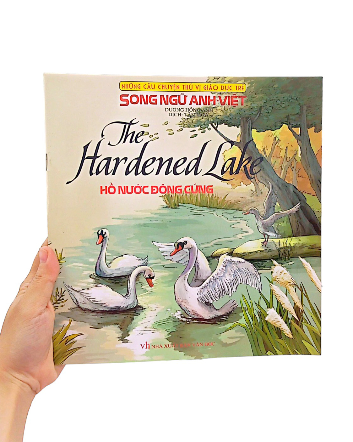 những câu chuyện thú vị giáo dục trẻ - hồ nước đông cứng (song ngữ anh - việt) - Ảnh 8