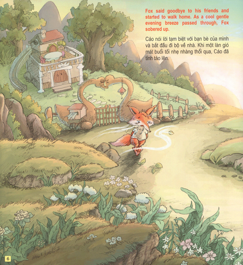 những câu chuyện thú vị giáo dục trẻ - súp dưa vàng súp dưa bạc (song ngữ anh - việt) - Ảnh 7