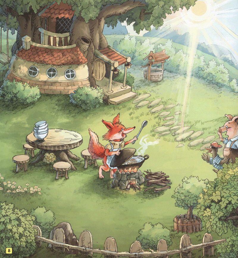 những câu chuyện thú vị giáo dục trẻ - súp dưa vàng súp dưa bạc (song ngữ anh - việt) - Ảnh 9