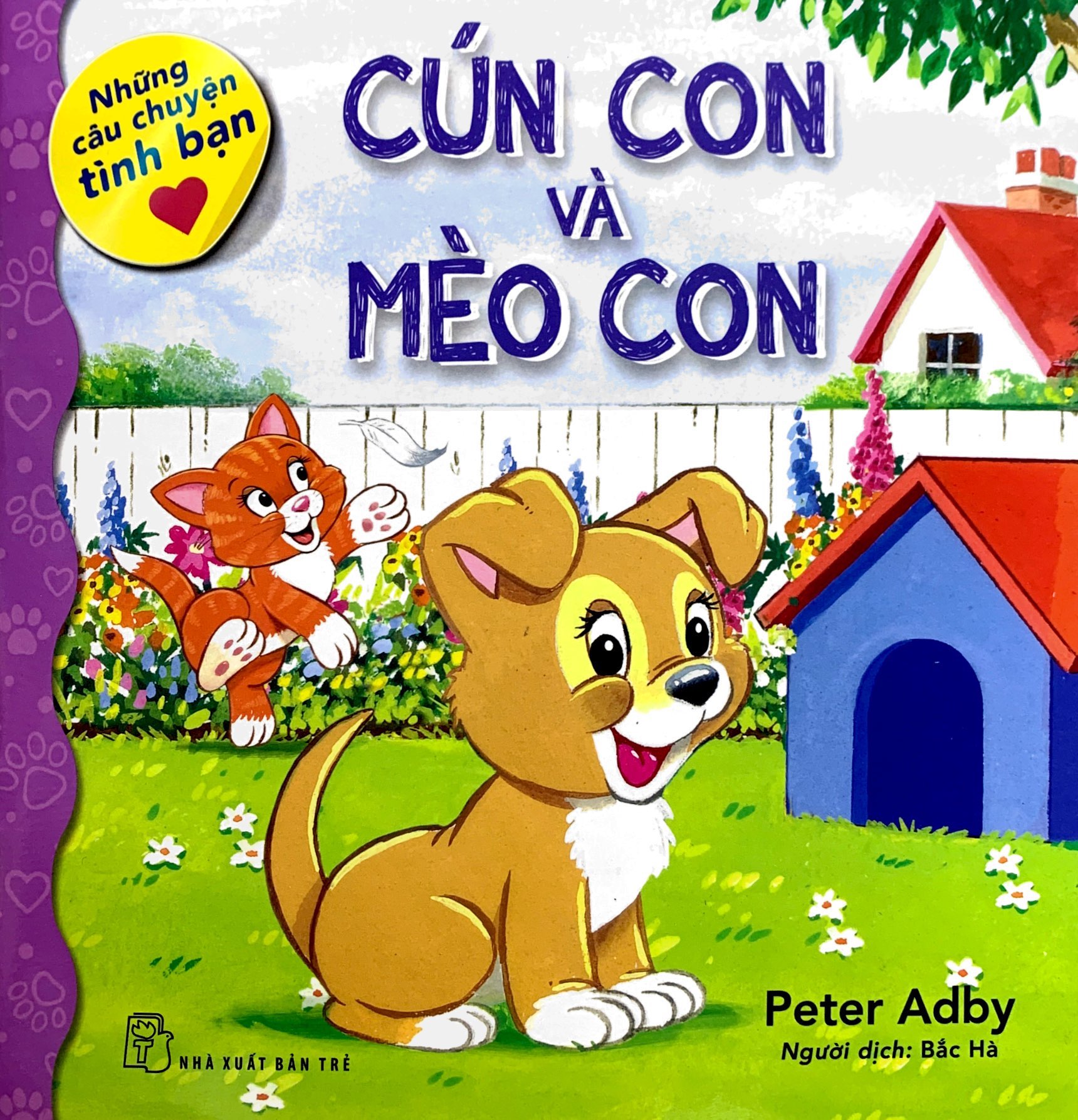 những câu chuyện tình bạn - cún con và mèo con - Ảnh 2