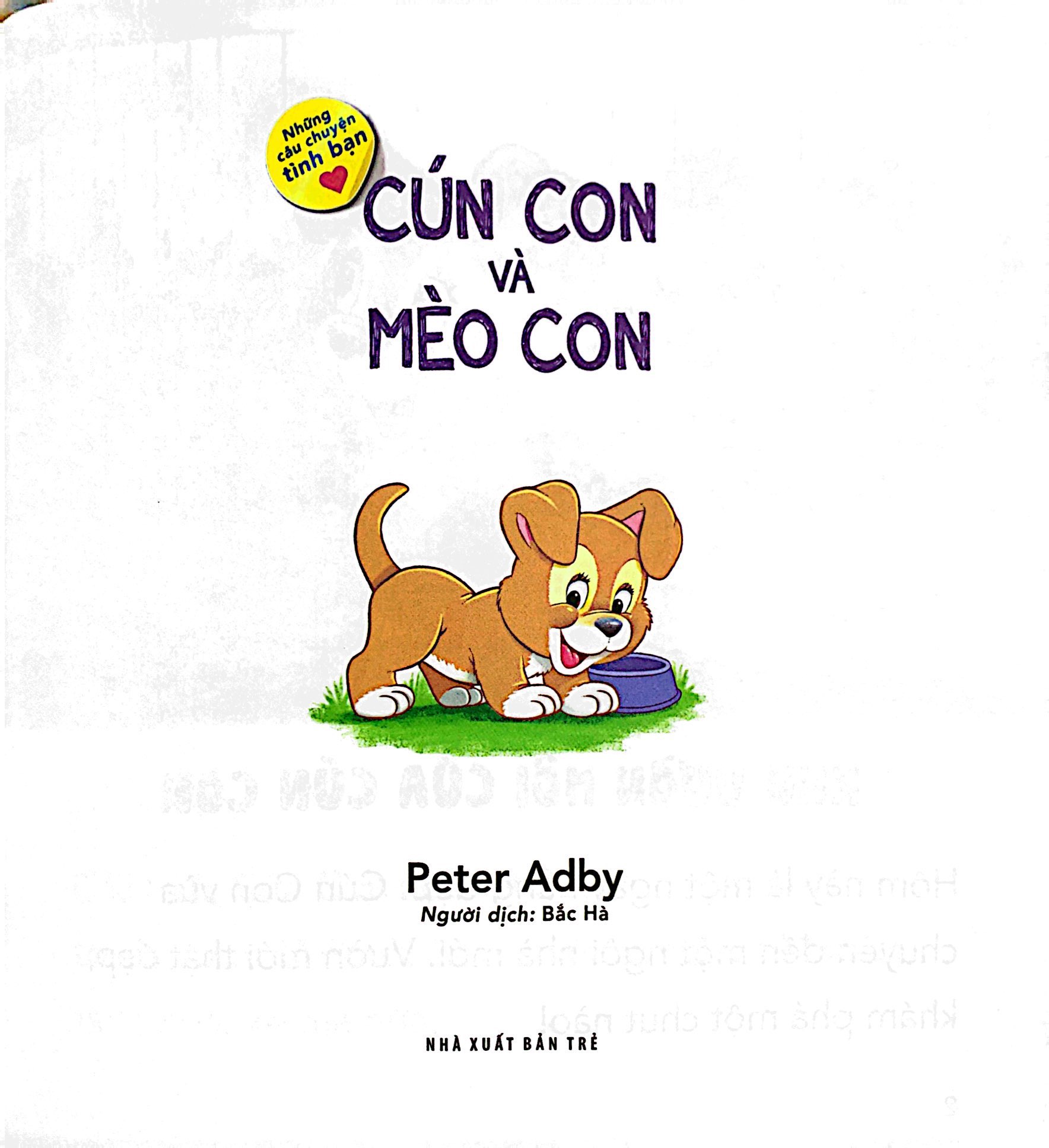 những câu chuyện tình bạn - cún con và mèo con - Ảnh 3