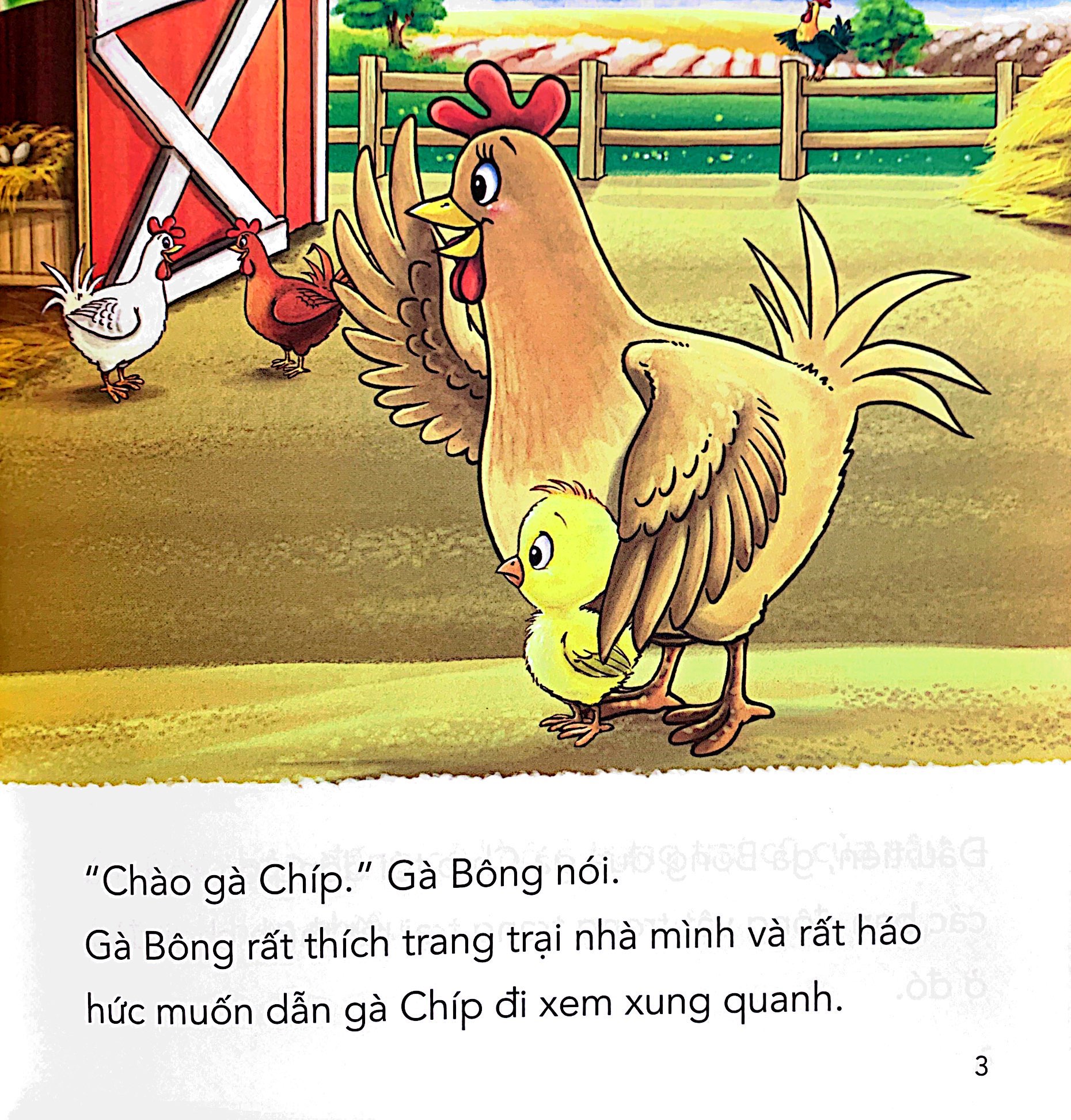 những câu chuyện tình bạn - gà chíp và cừu con - Ảnh 5