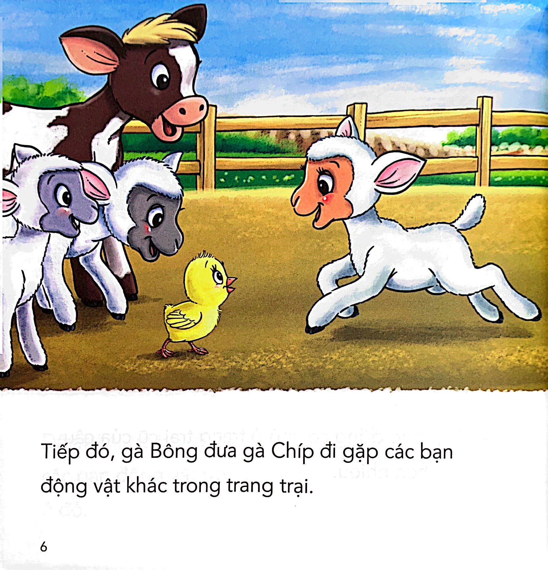 những câu chuyện tình bạn - gà chíp và cừu con - Ảnh 8