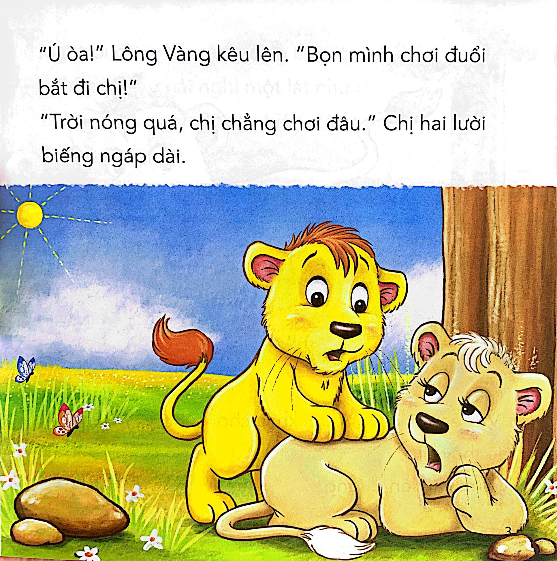 những câu chuyện tình bạn - sư tử lông vàng và hà mã bé bự - Ảnh 5