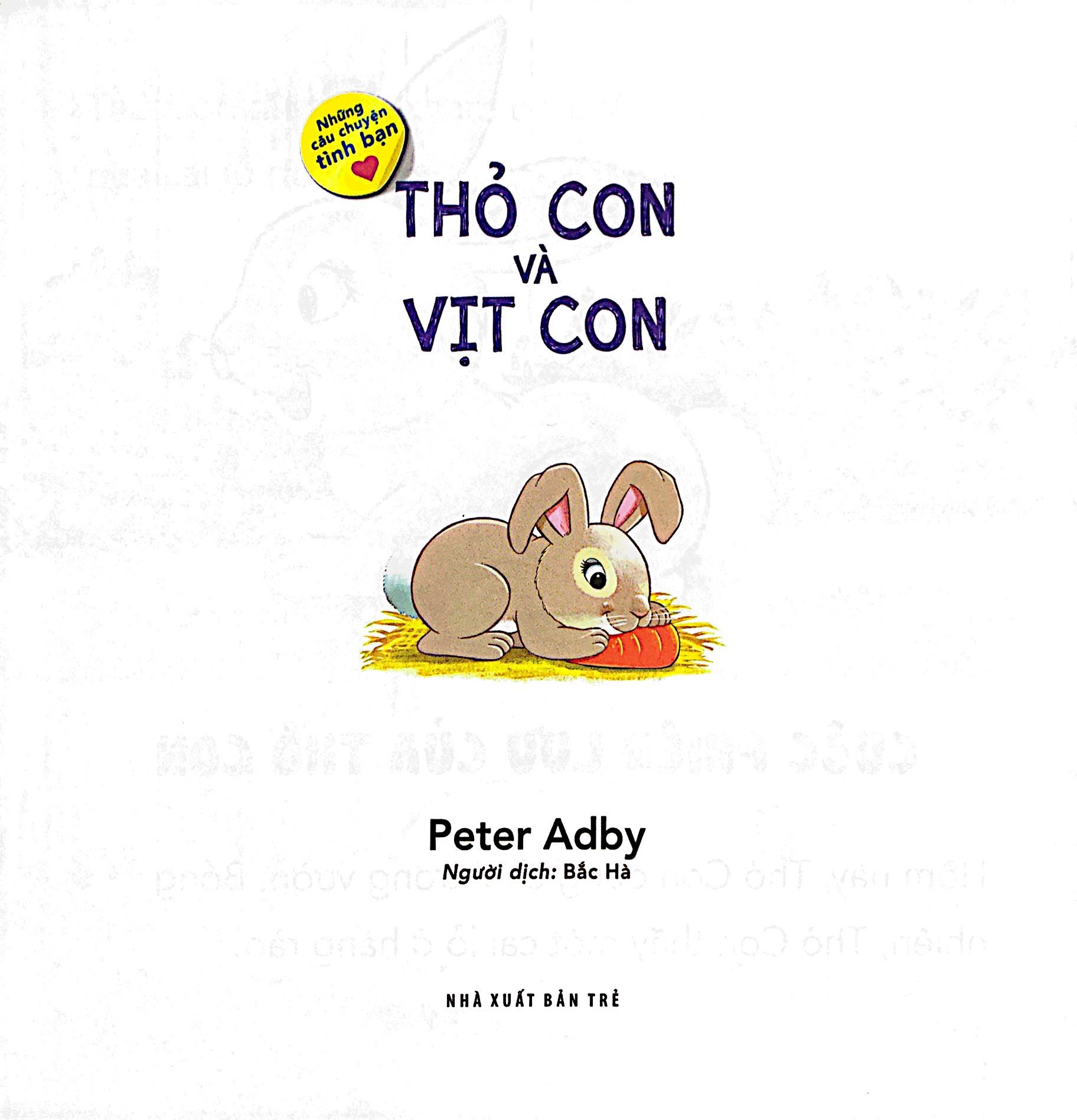 những câu chuyện tình bạn - thỏ con và vịt con - Ảnh 3