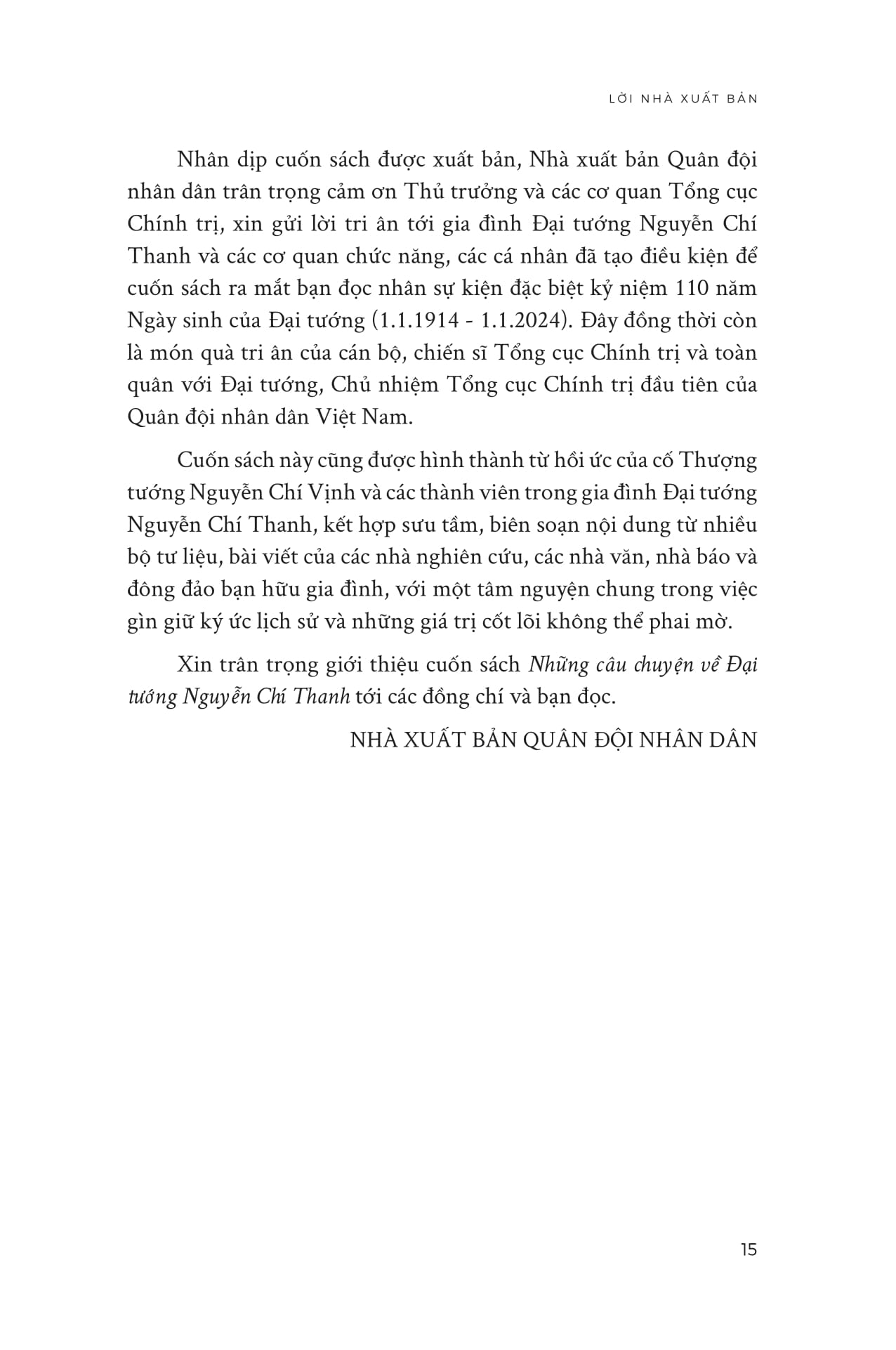 Những Câu Chuyện Về Đại Tướng Nguyễn Chí Thanh - Ảnh 14