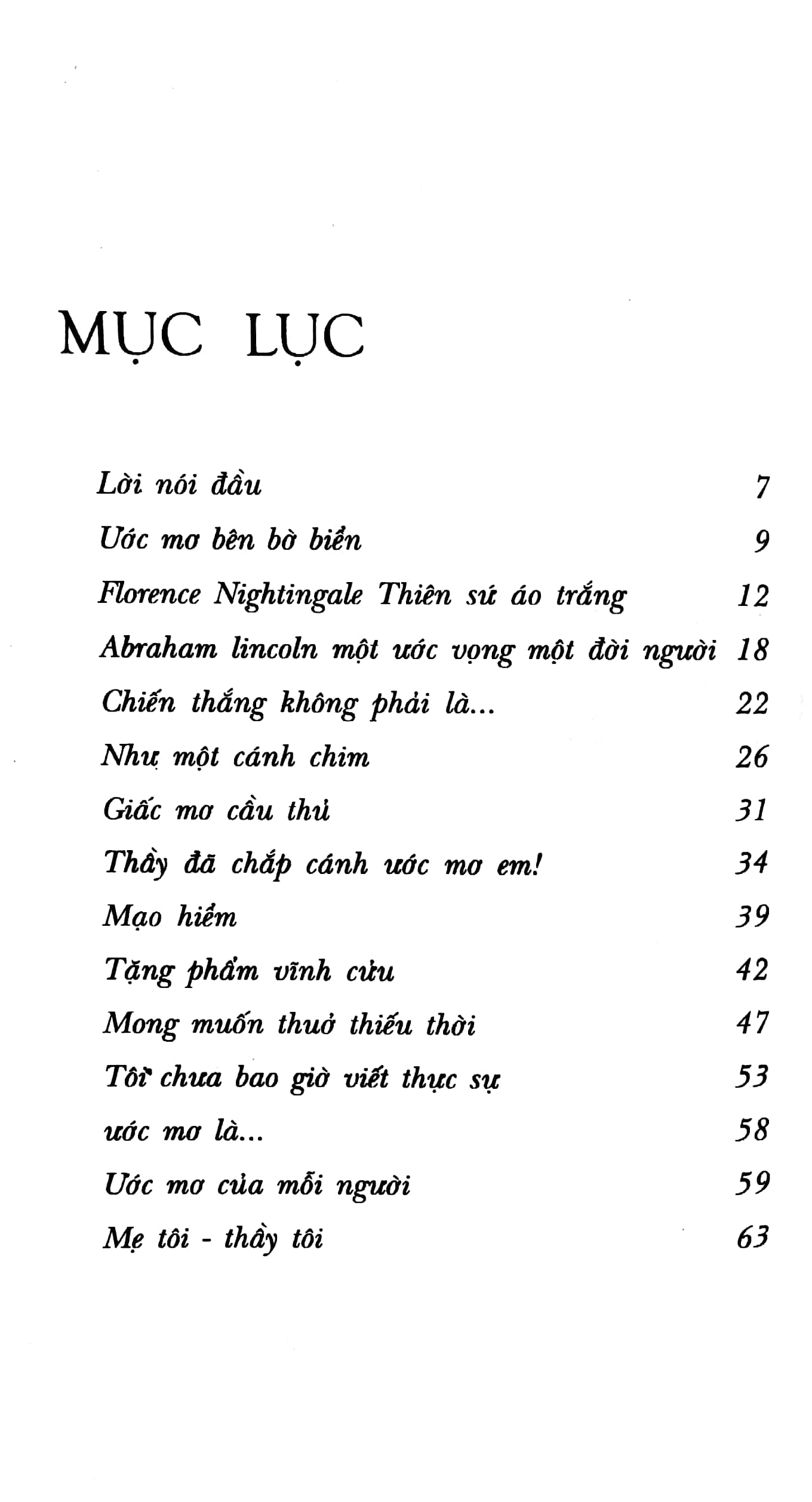 những câu chuyện về khát vọng & ước mơ (tái bản 2022) - Ảnh 3