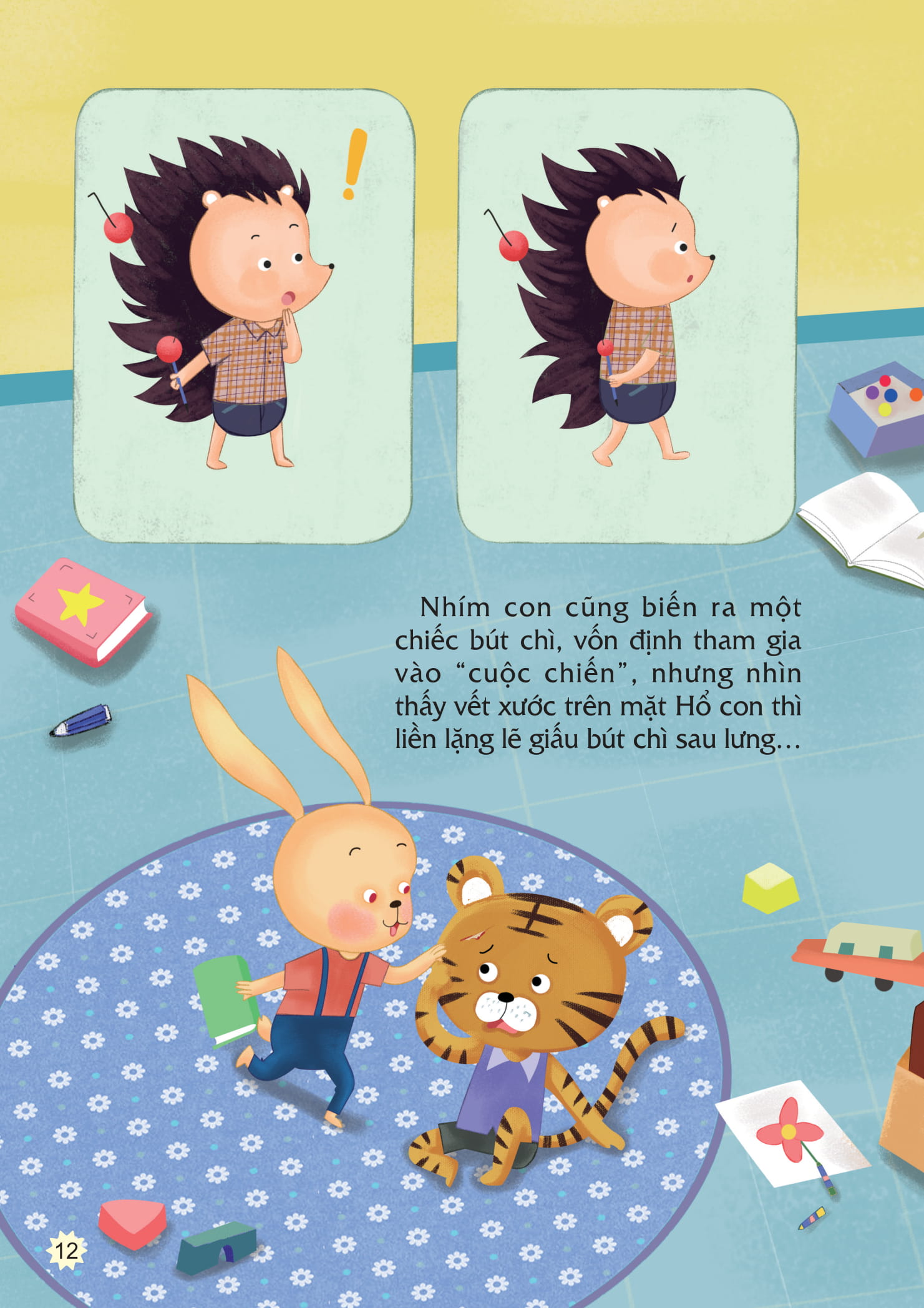 những câu chuyện về kiến thức an toàn trong cuộc sống - cuộc chiến bút chì - Ảnh 3