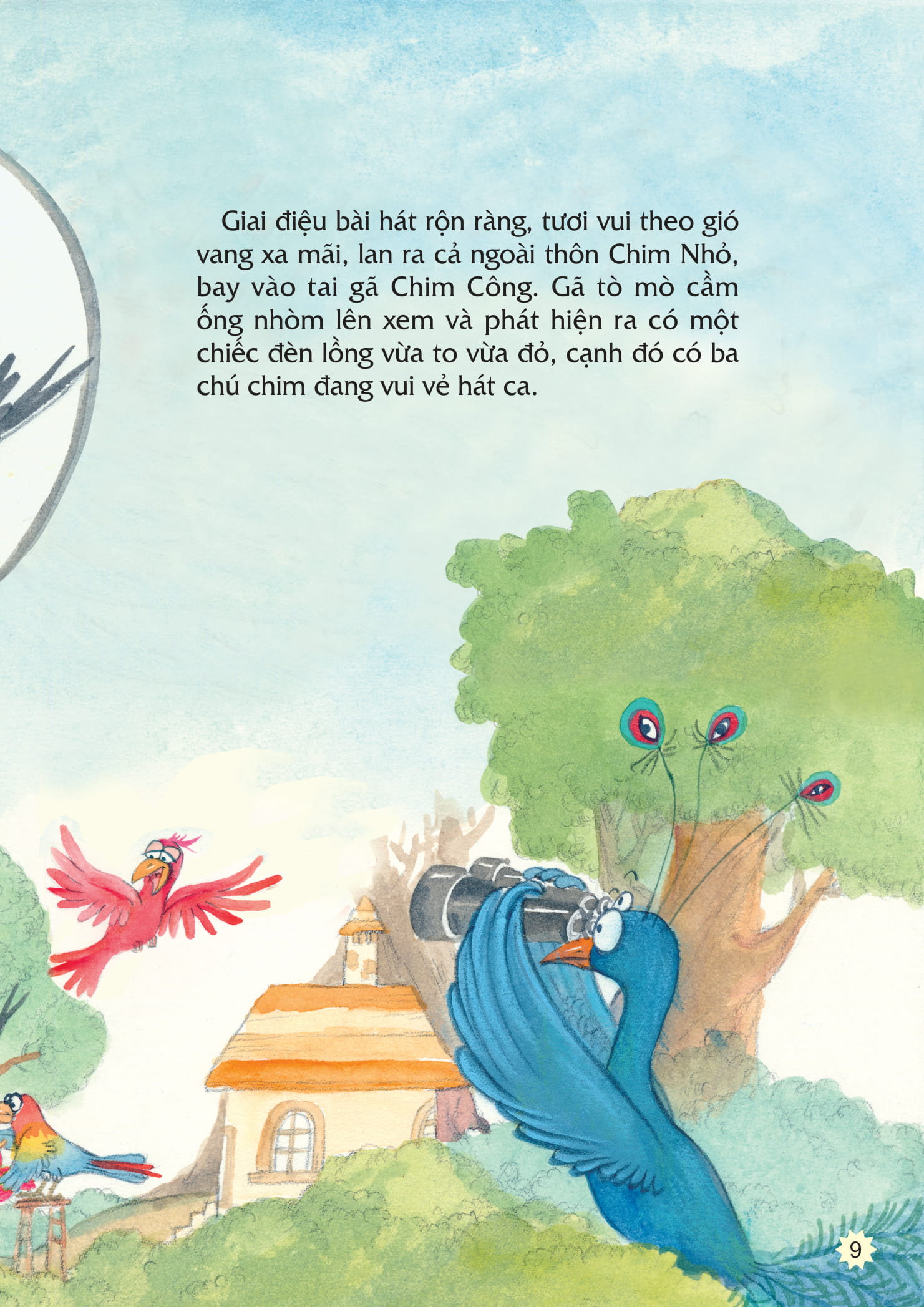 những câu chuyện về kiến thức an toàn trong cuộc sống - ngọn lửa ma thuật của chim công - Ảnh 3