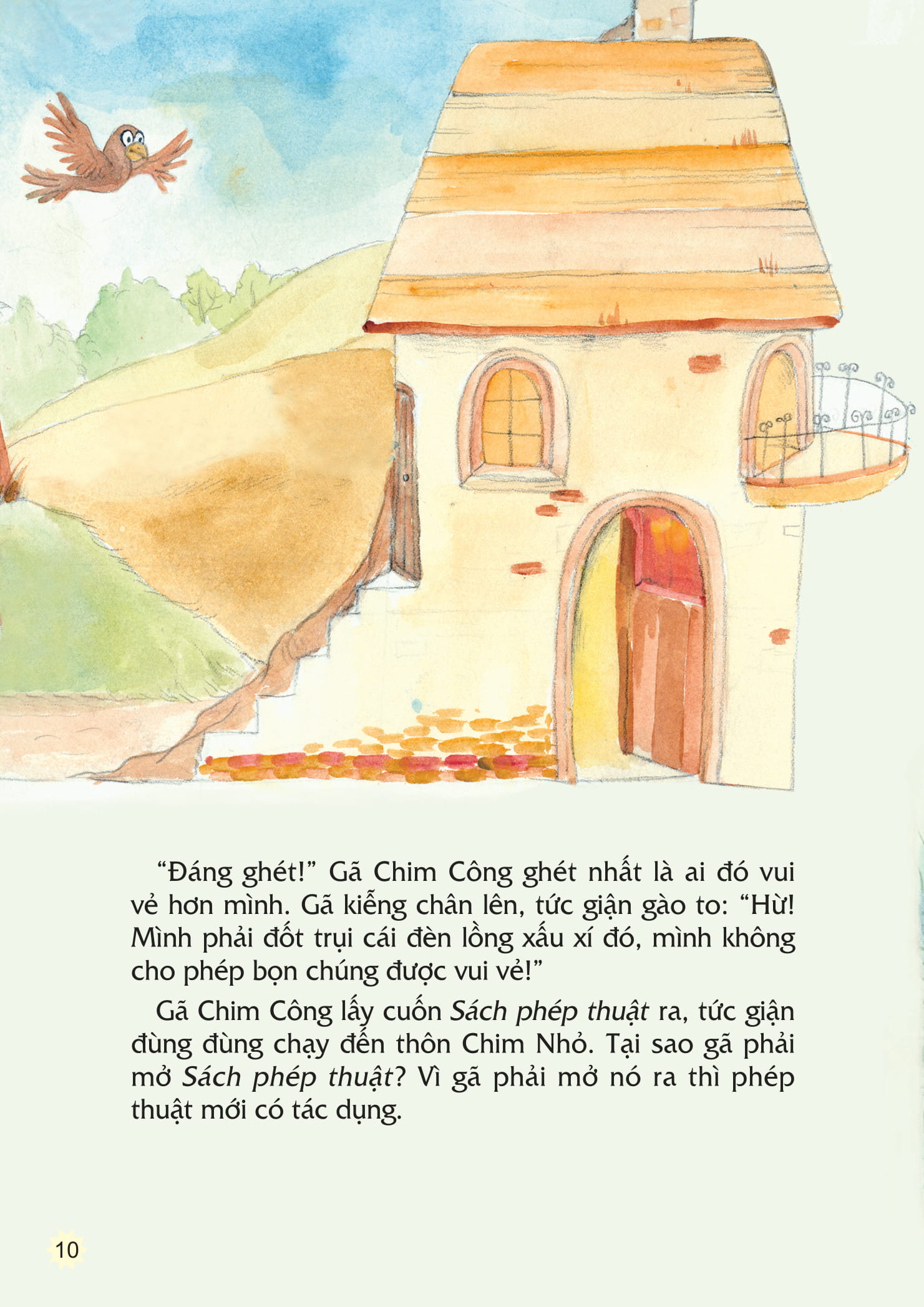 những câu chuyện về kiến thức an toàn trong cuộc sống - ngọn lửa ma thuật của chim công - Ảnh 4