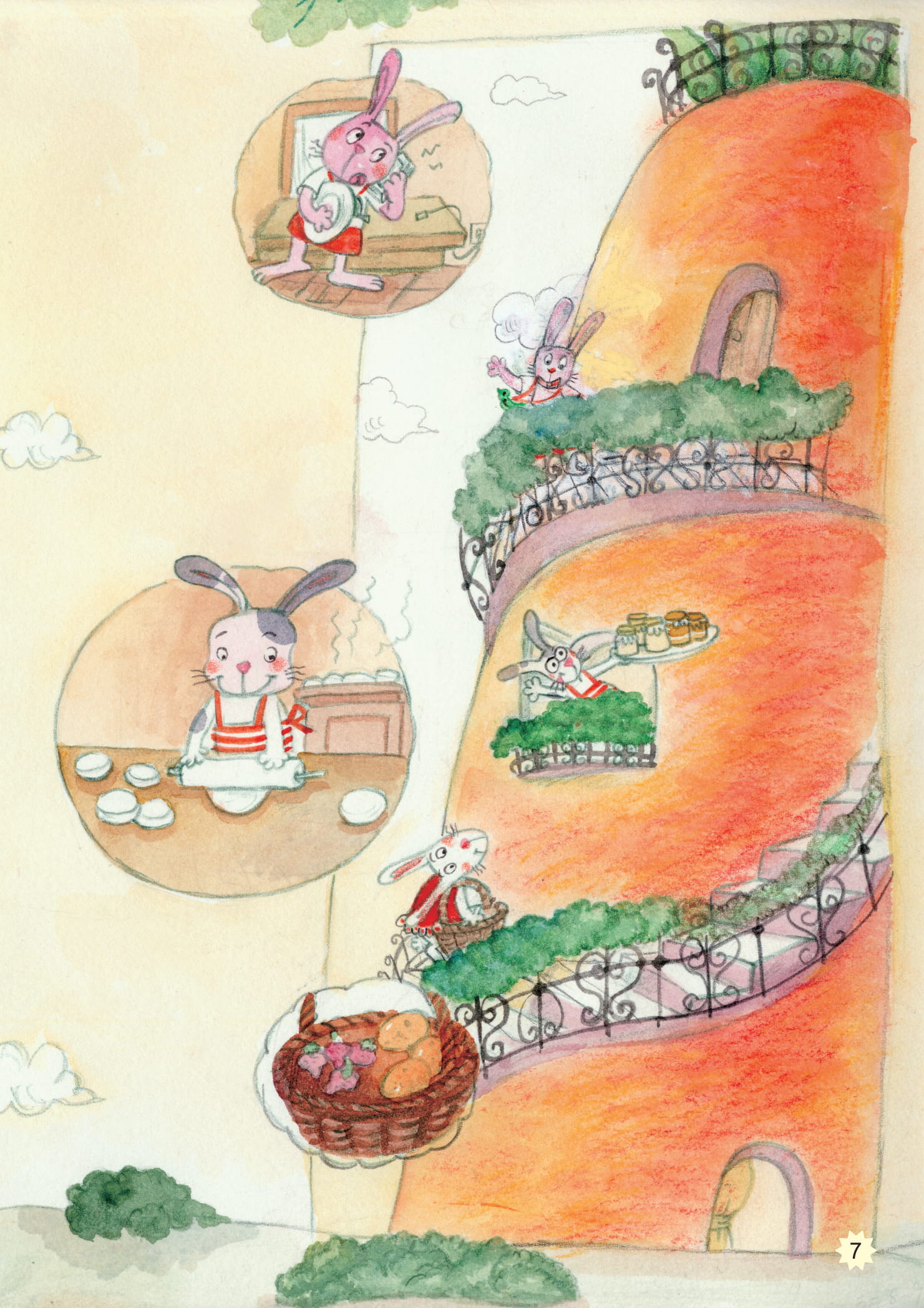 những câu chuyện về kiến thức an toàn trong cuộc sống - tòa nhà cà rốt lắc lư - Ảnh 4