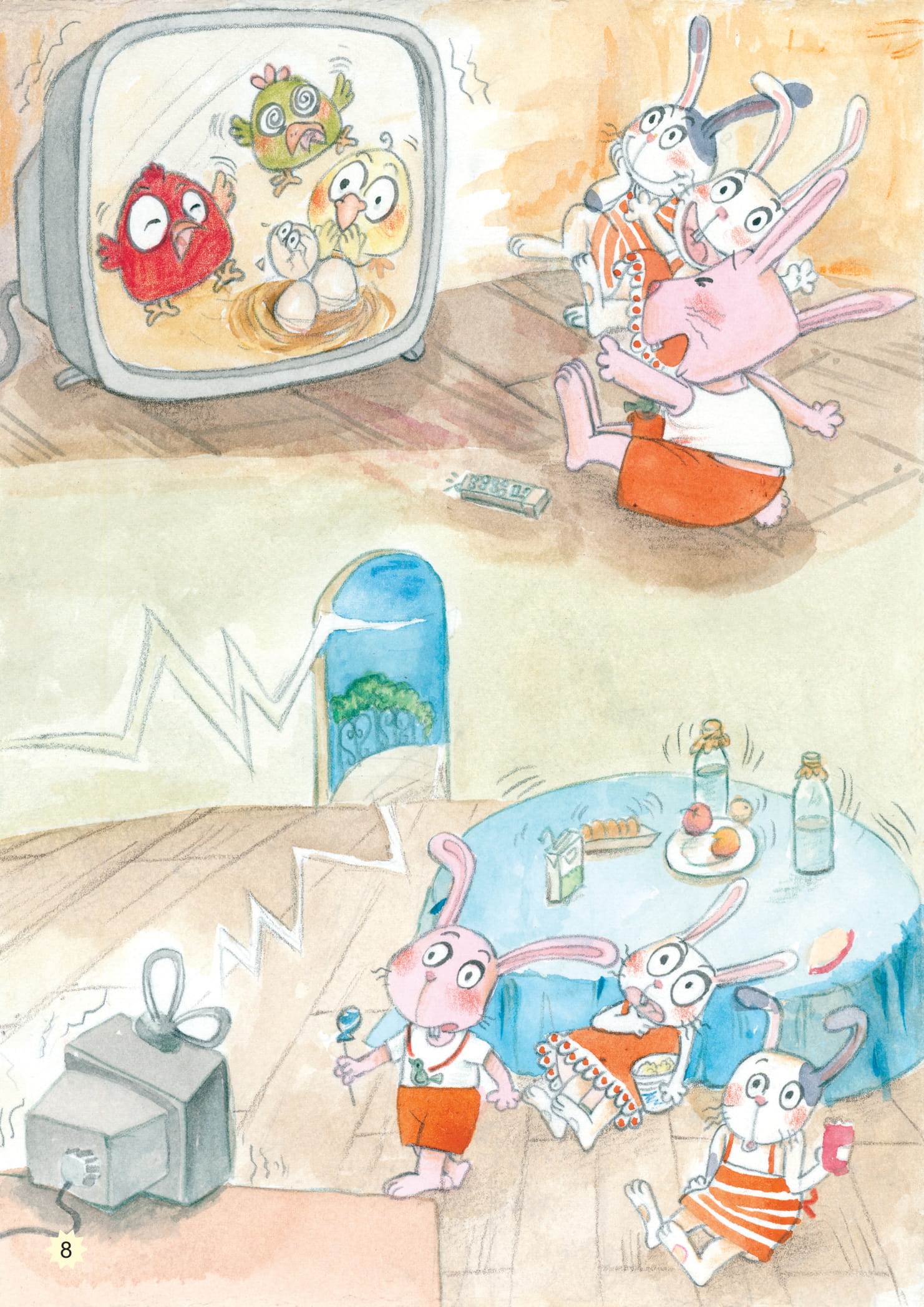 những câu chuyện về kiến thức an toàn trong cuộc sống - tòa nhà cà rốt lắc lư - Ảnh 5