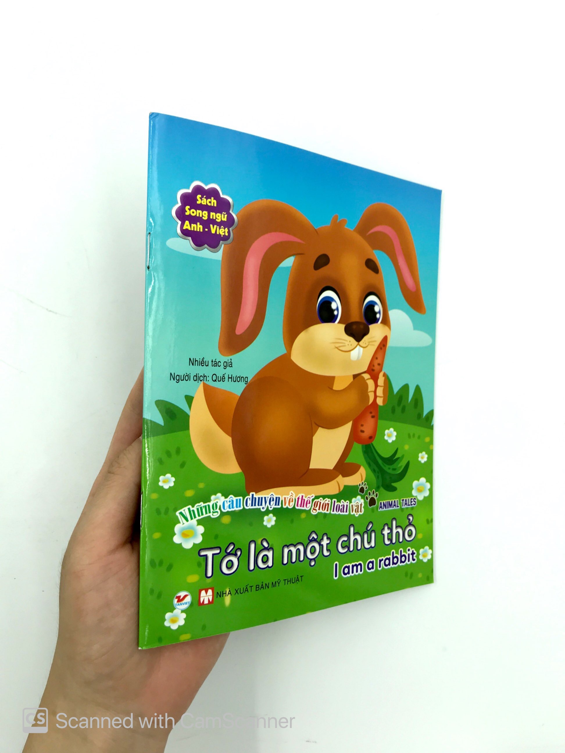 những câu chuyện về thế giới động vật - tớ là một chú thỏ - i am a rabbit (song ngữ anh-việt) - Ảnh 7