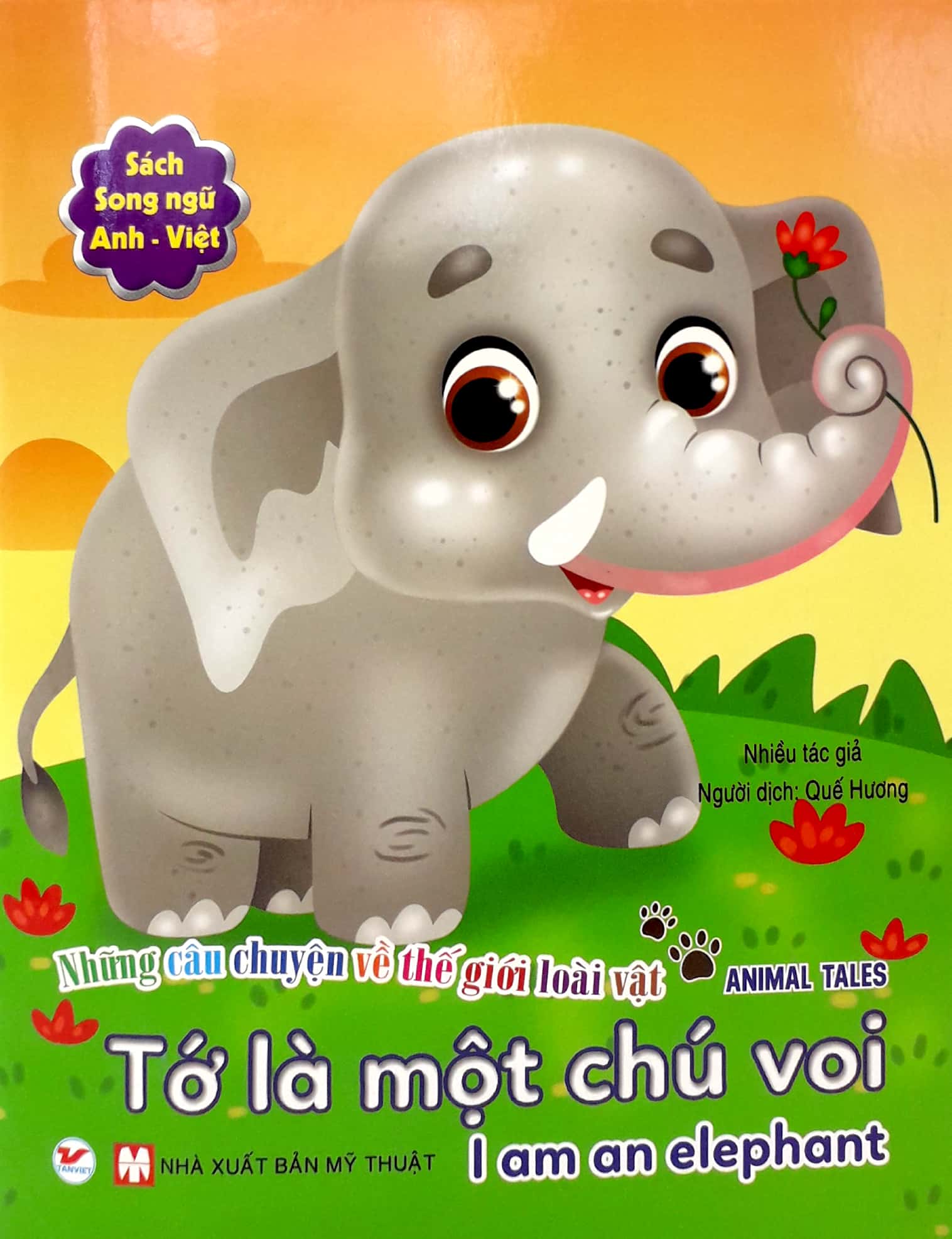 những câu chuyện về thế giới động vật - tớ là một chú voi - i am an elephant (song ngữ anh-việt) - Ảnh 2
