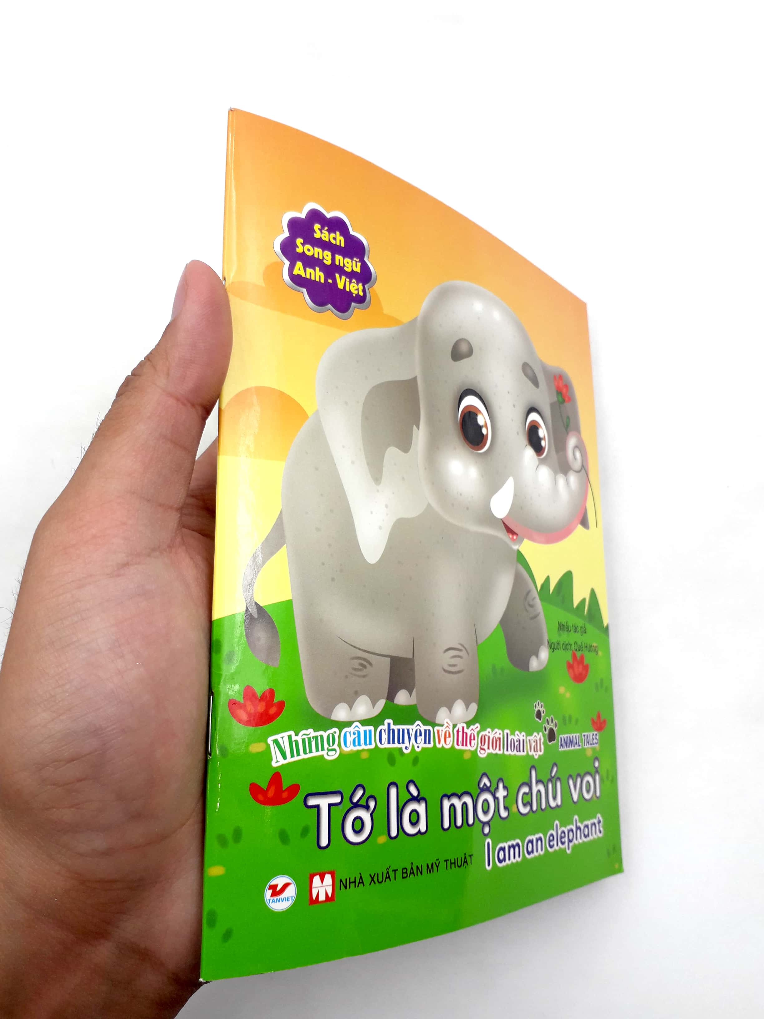 những câu chuyện về thế giới động vật - tớ là một chú voi - i am an elephant (song ngữ anh-việt) - Ảnh 9