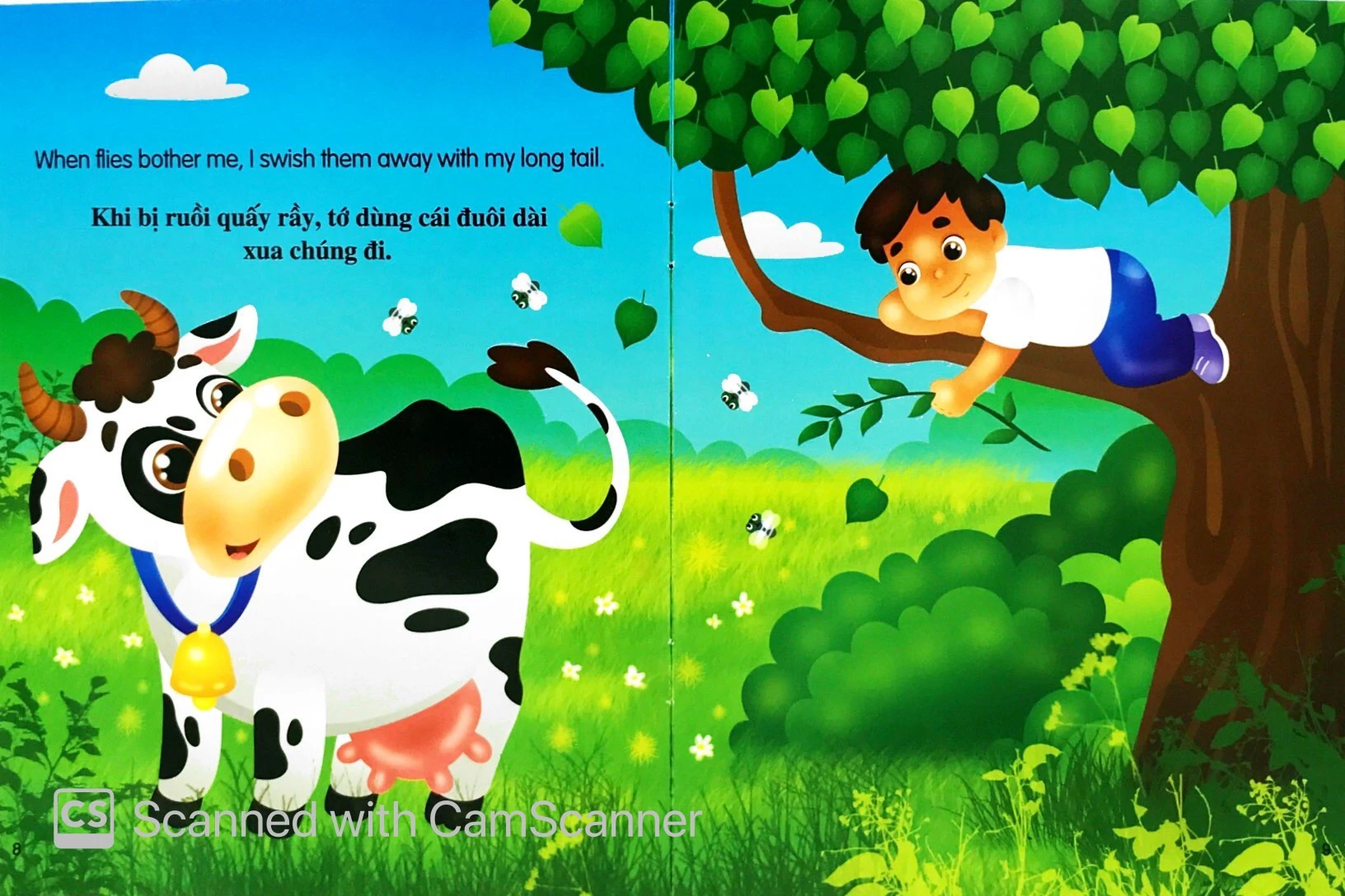 những câu chuyện về thế giới động vật - tớ là một cô bò - i am a cow (song ngữ anh-việt) - Ảnh 6