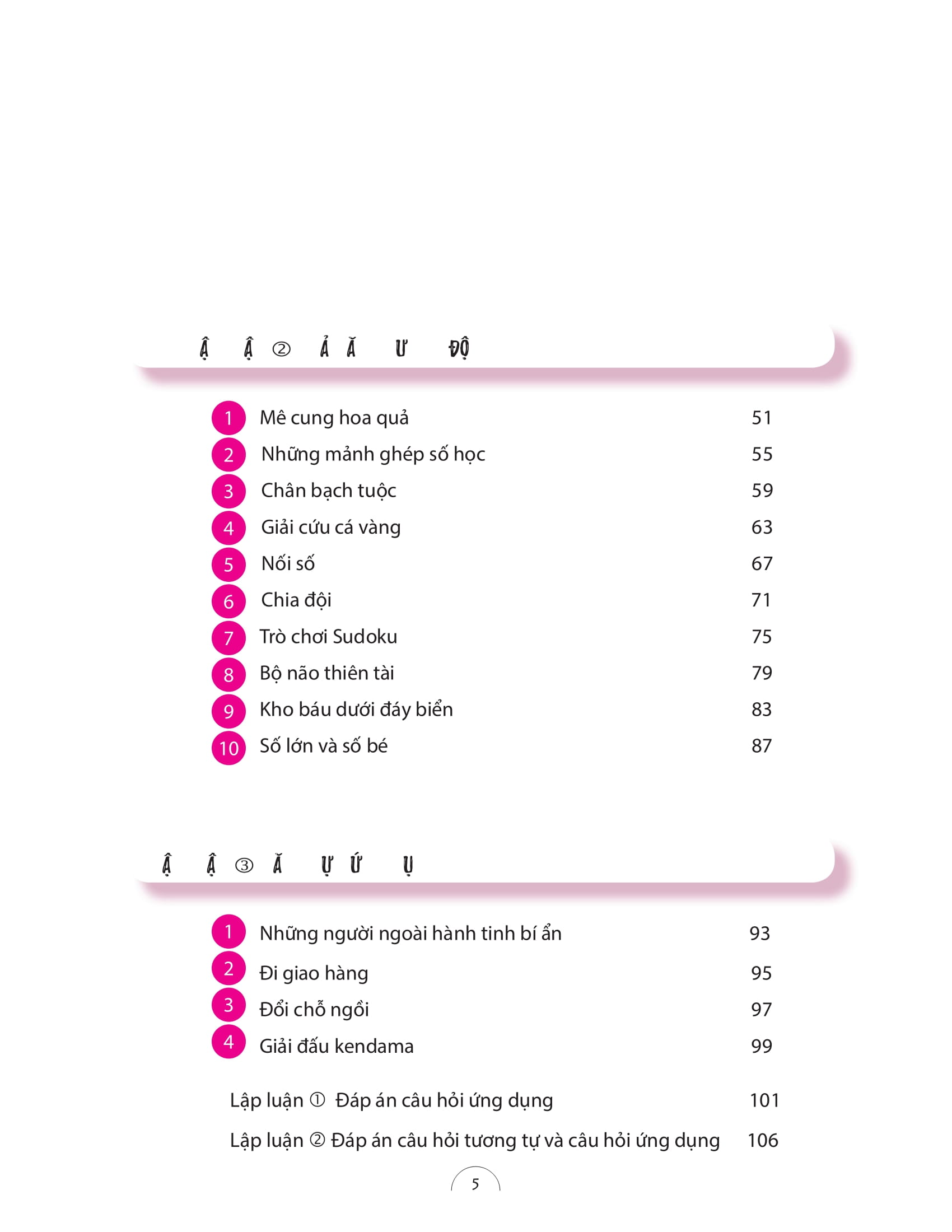 những câu đố toán học kiểu nhật - lập luận - Ảnh 5