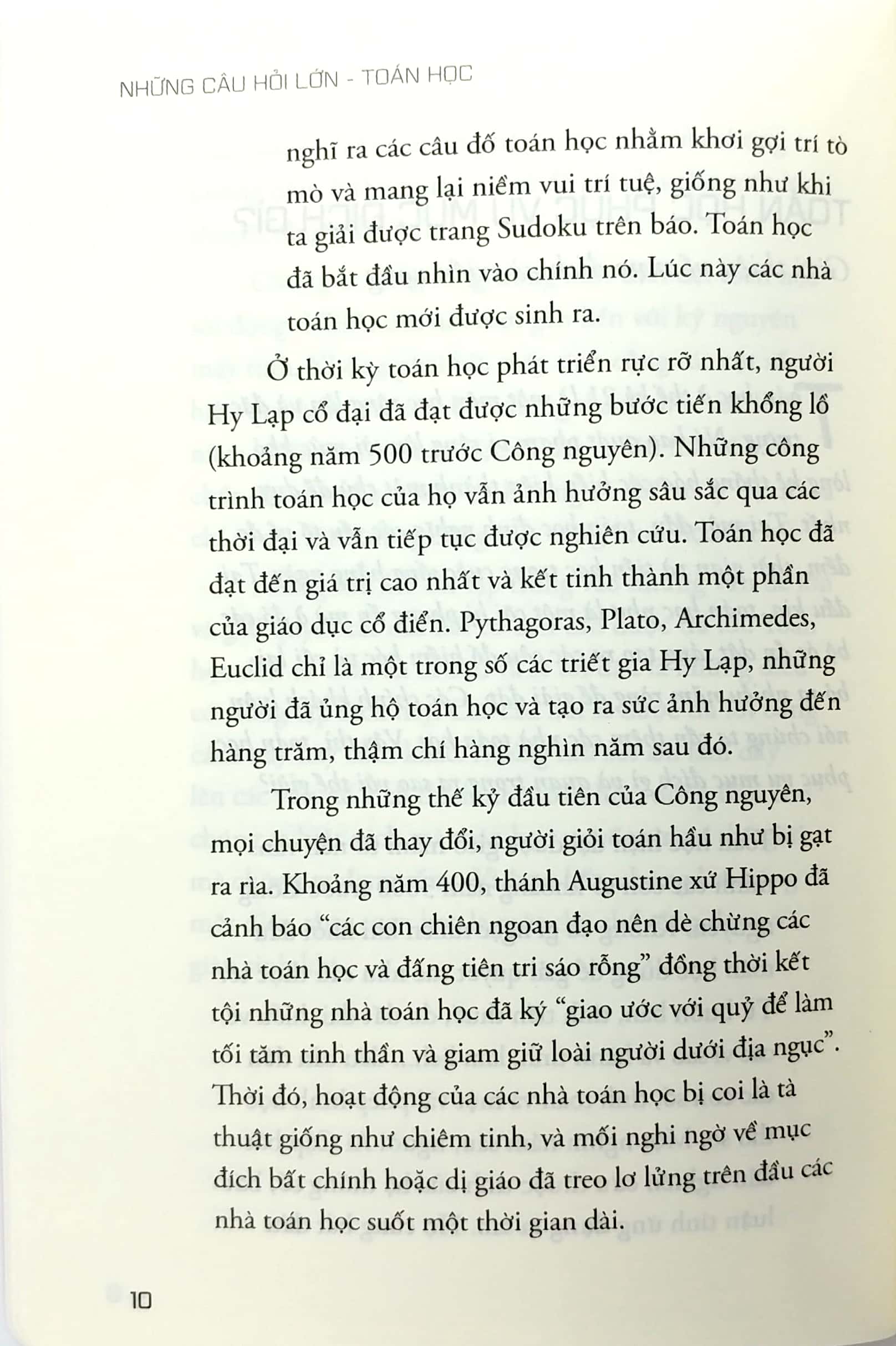 những câu hỏi lớn toán học (tái bản) - Ảnh 6