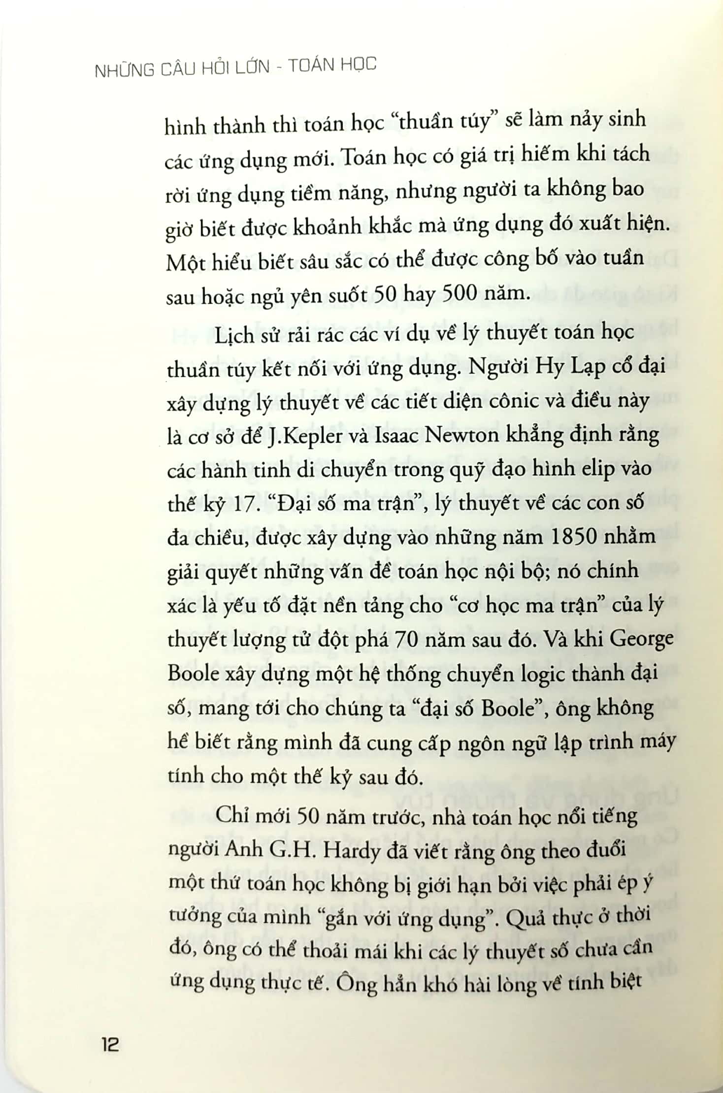 những câu hỏi lớn toán học (tái bản) - Ảnh 8