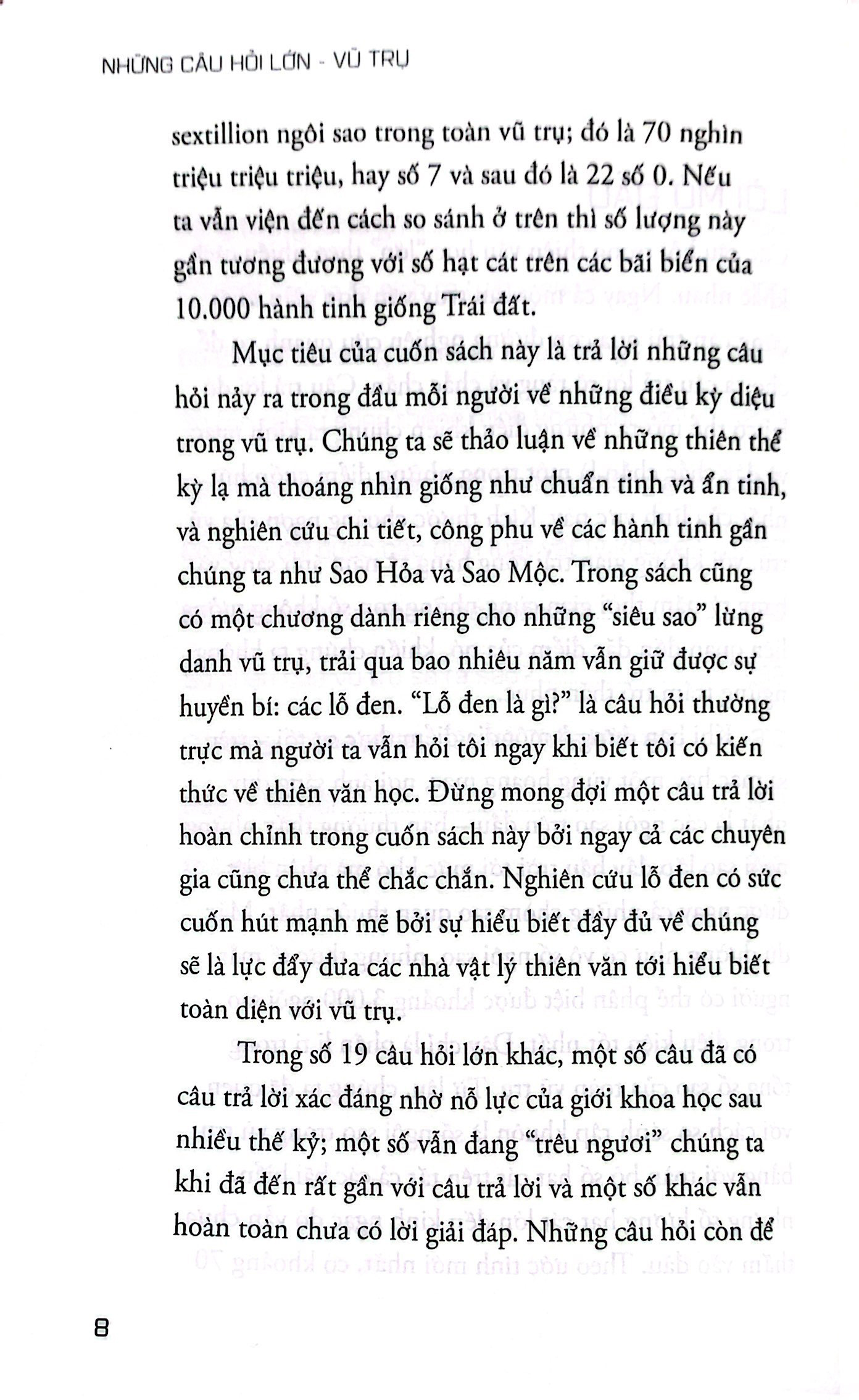 những câu hỏi lớn vũ trụ (tái bản) - Ảnh 6
