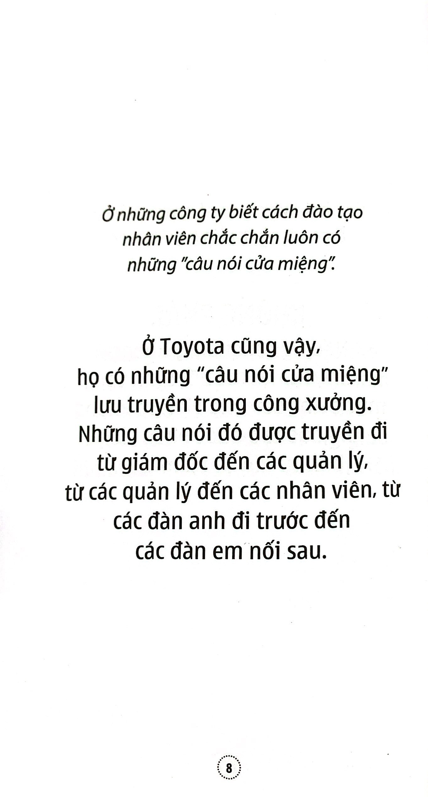 những câu nói cửa miệng làm nên thành công của toyota (tái bản 2023) - Ảnh 11