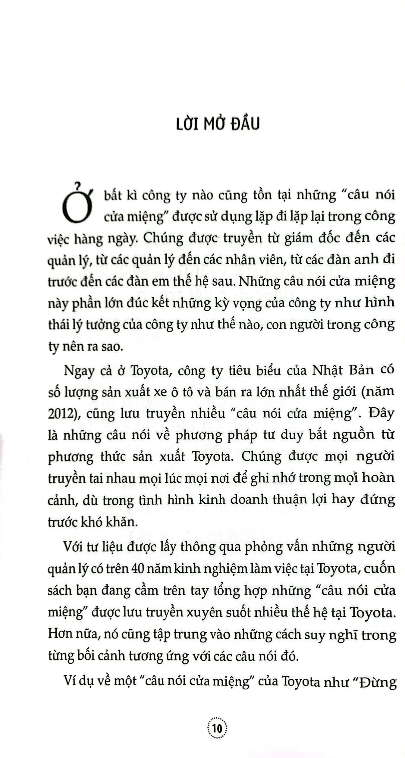 những câu nói cửa miệng làm nên thành công của toyota (tái bản 2023) - Ảnh 4