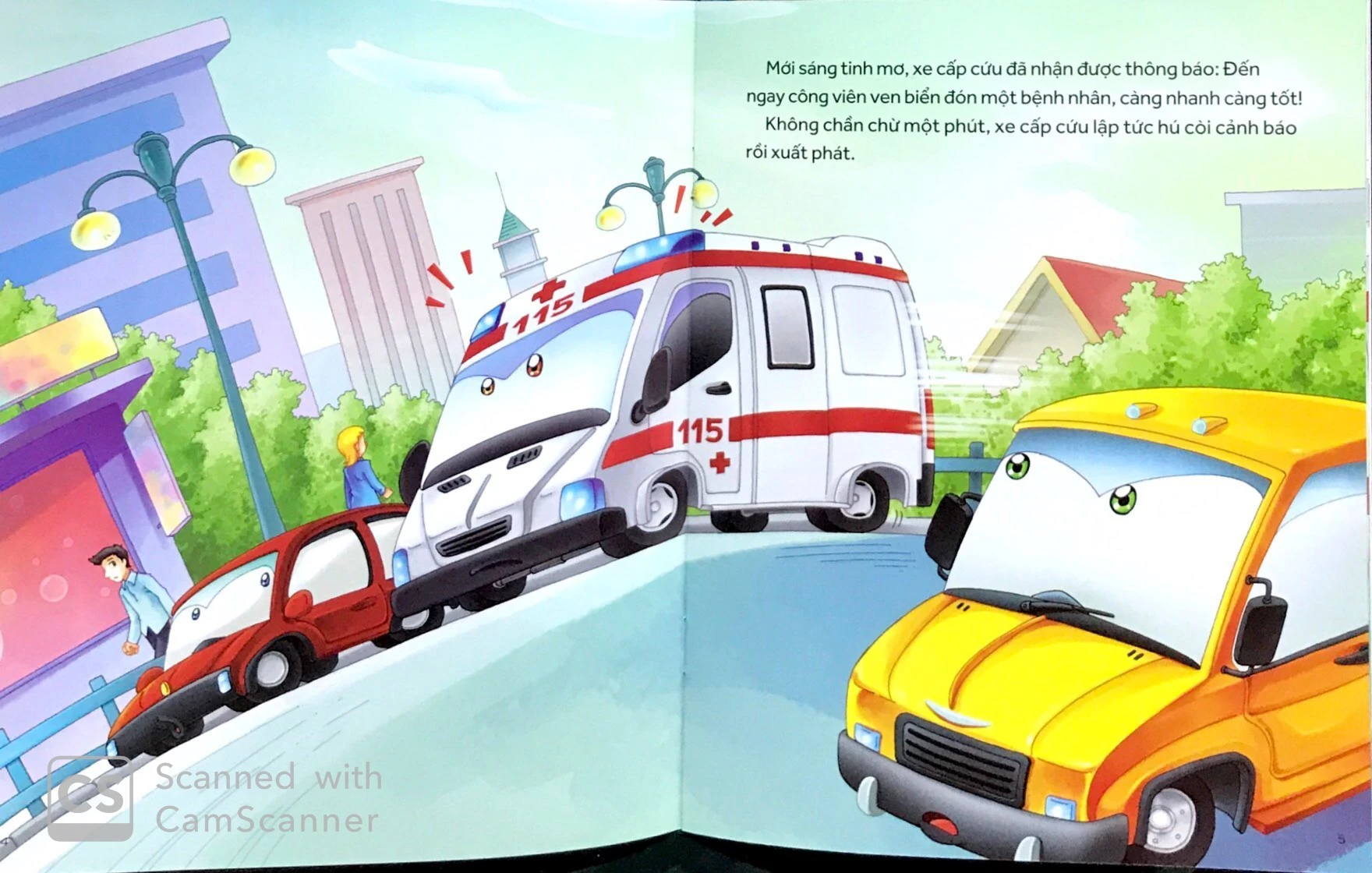 những chiếc xe hiệp sĩ - cảm ơn xe cấp cứu (tái bản 2019) - Ảnh 3