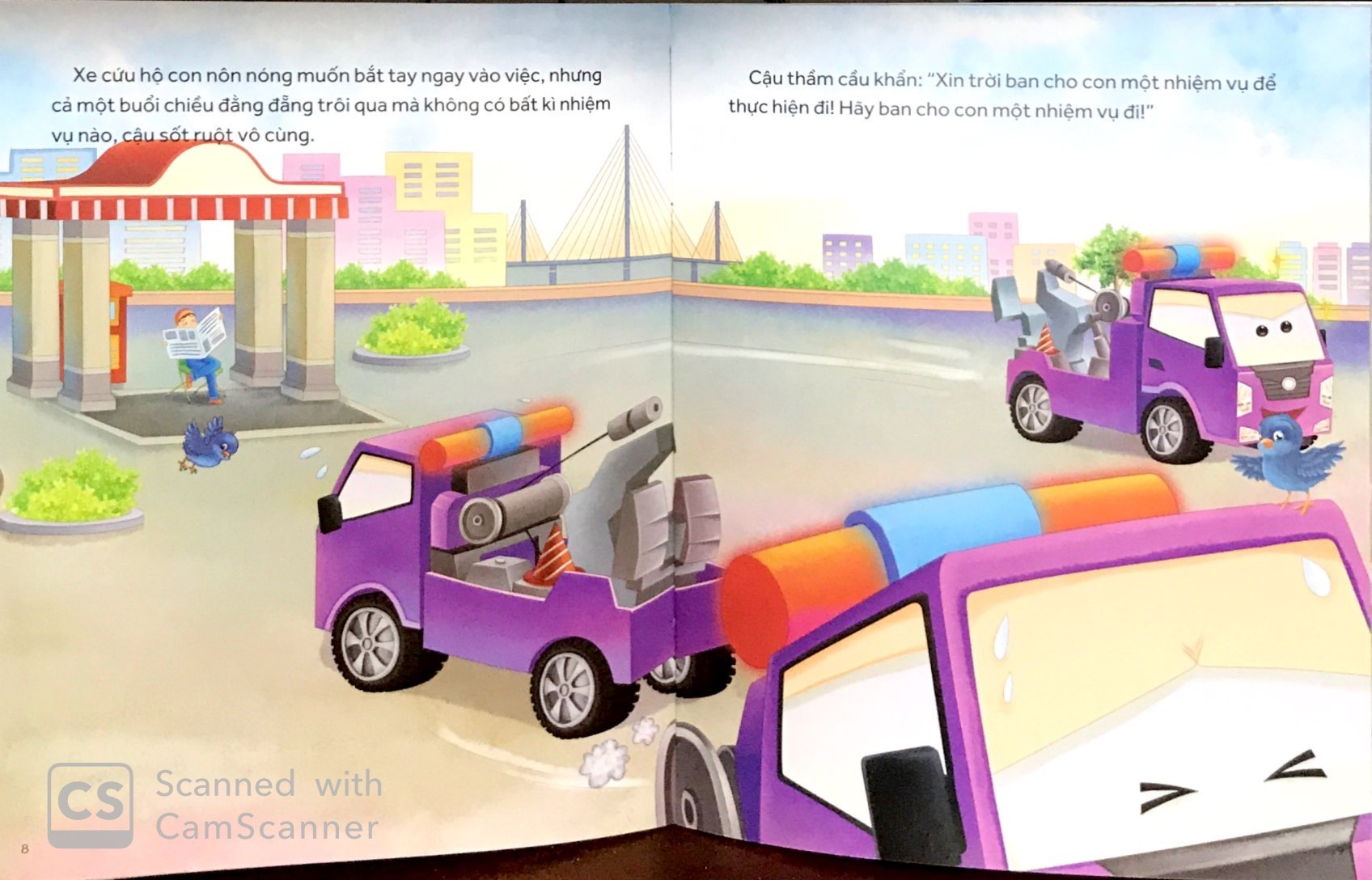 những chiếc xe hiệp sĩ - một ngày của xe cứu hộ (tái bản 2019) - Ảnh 5