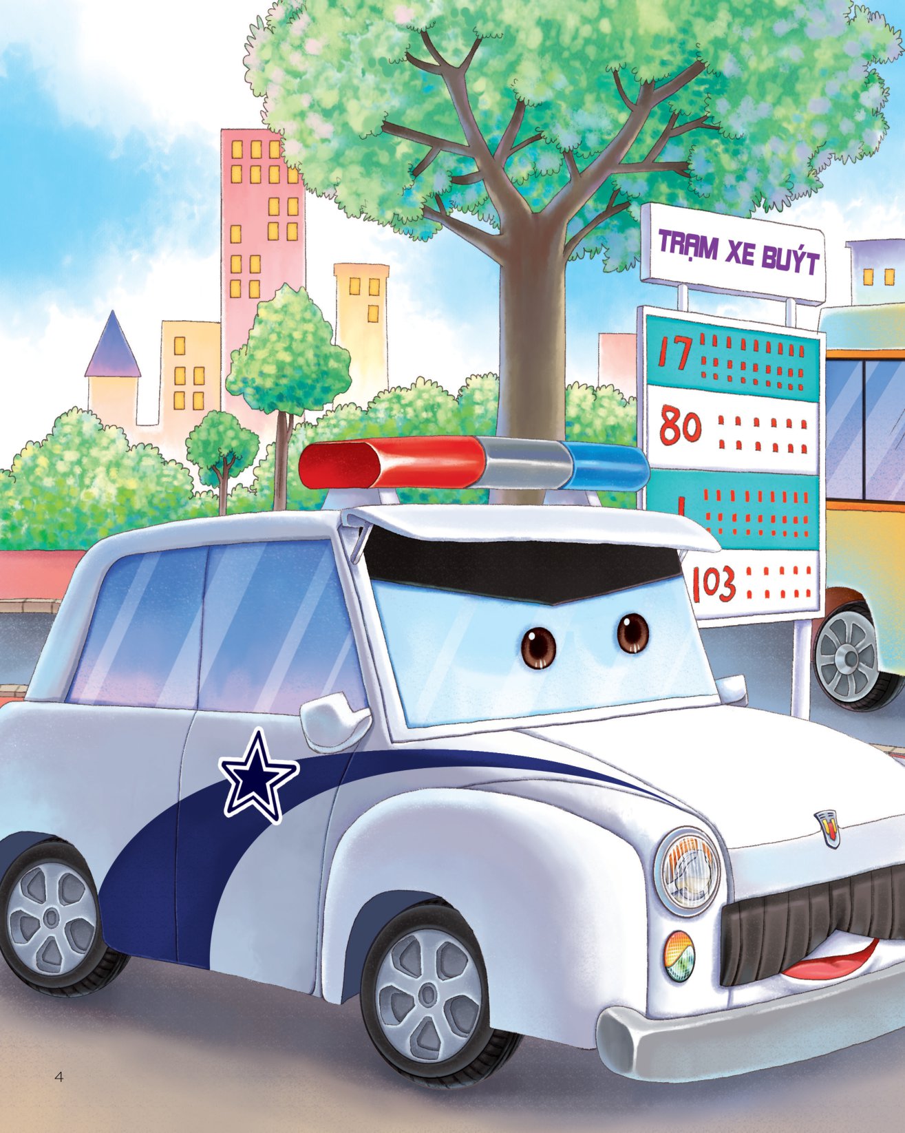 những chiếc xe hiệp sĩ - xe cảnh sát bắt trộm (tái bản 2019) - Ảnh 3