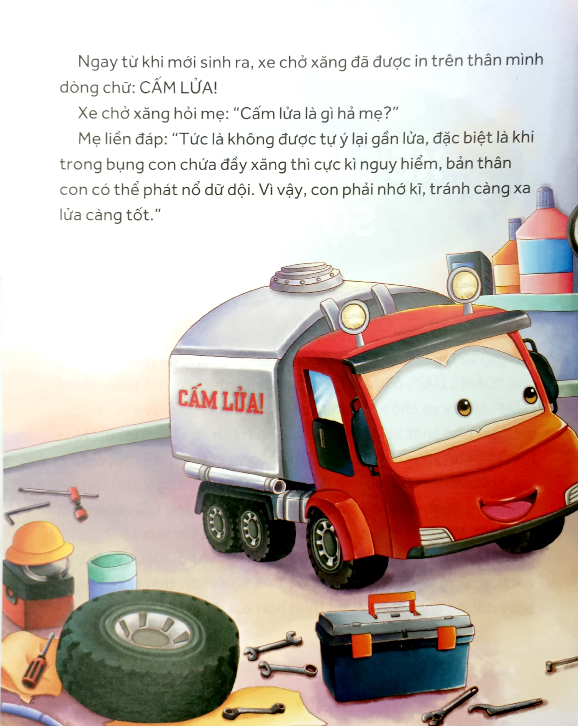 những chiếc xe hiệp sĩ - xe chở xăng sợ lửa (tái bản 2019) - Ảnh 3