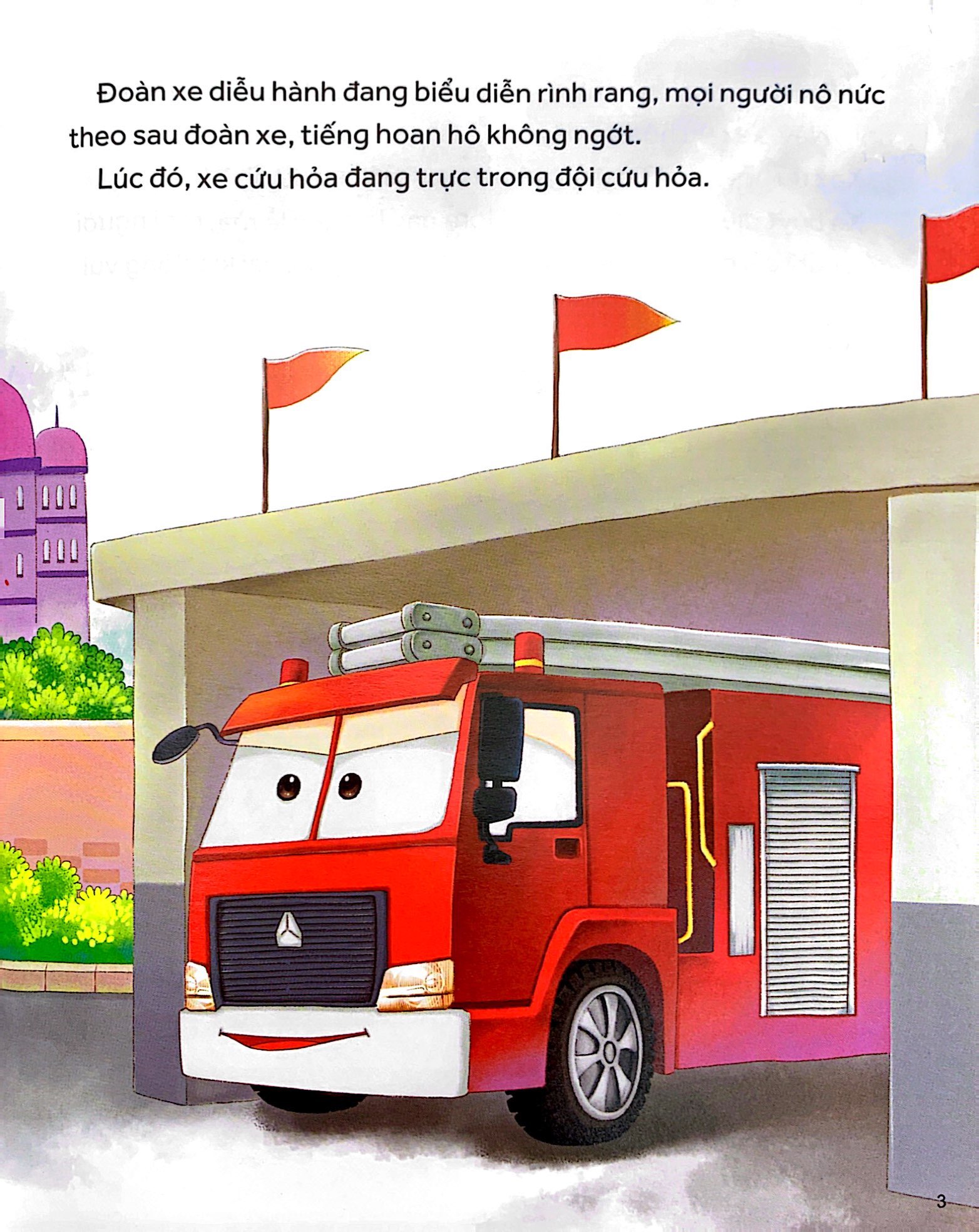 những chiếc xe hiệp sĩ - xe cứu hỏa vất vả (tái bản 2019) - Ảnh 5