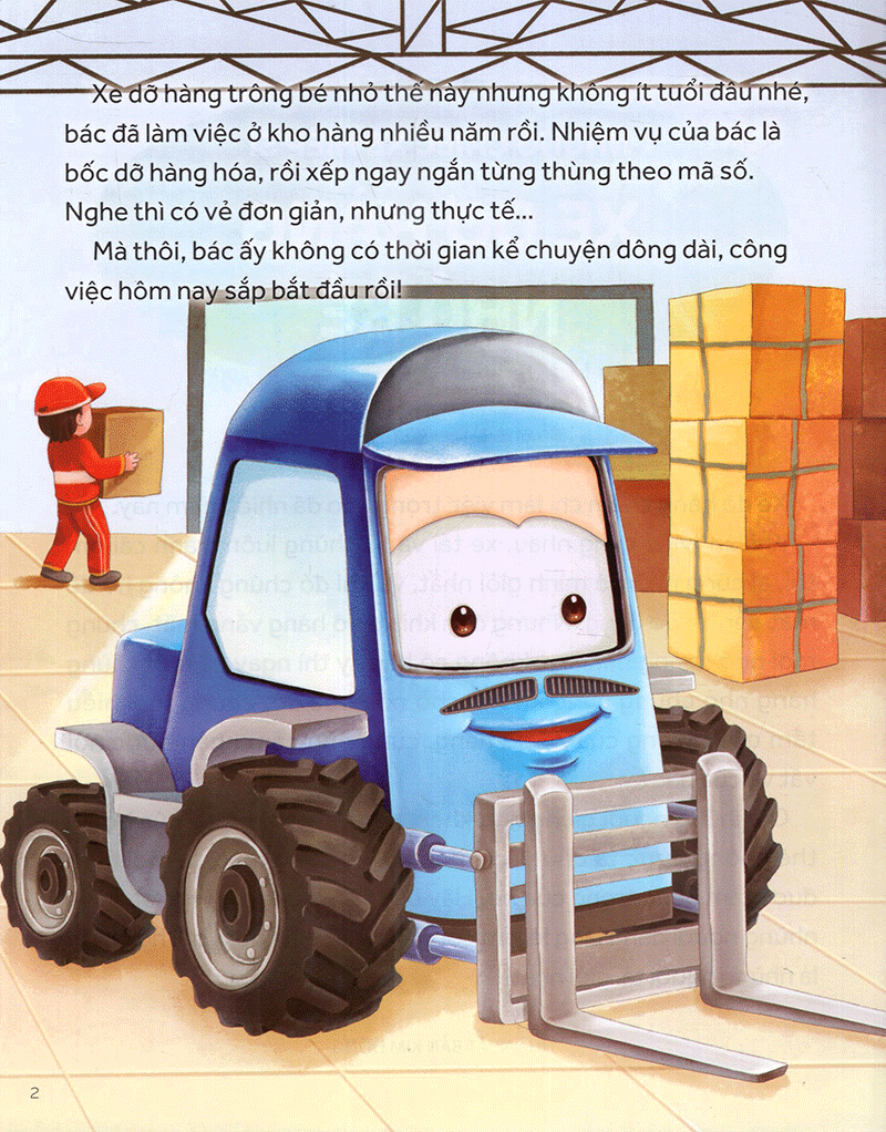 những chiếc xe hiệp sĩ - xe dỡ hàng nhỏ bé (tái bản 2019) - Ảnh 3