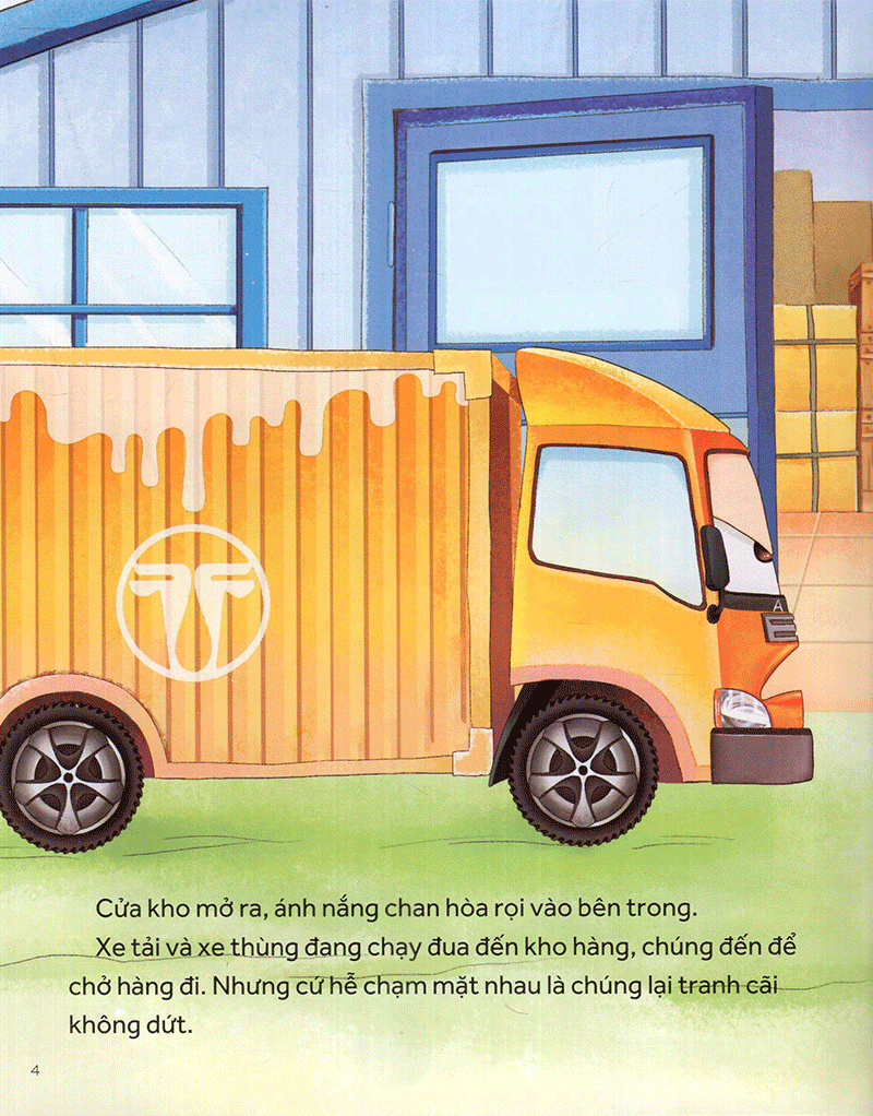 những chiếc xe hiệp sĩ - xe dỡ hàng nhỏ bé (tái bản 2019) - Ảnh 5