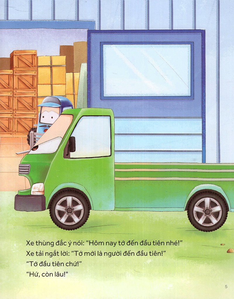 những chiếc xe hiệp sĩ - xe dỡ hàng nhỏ bé (tái bản 2019) - Ảnh 6