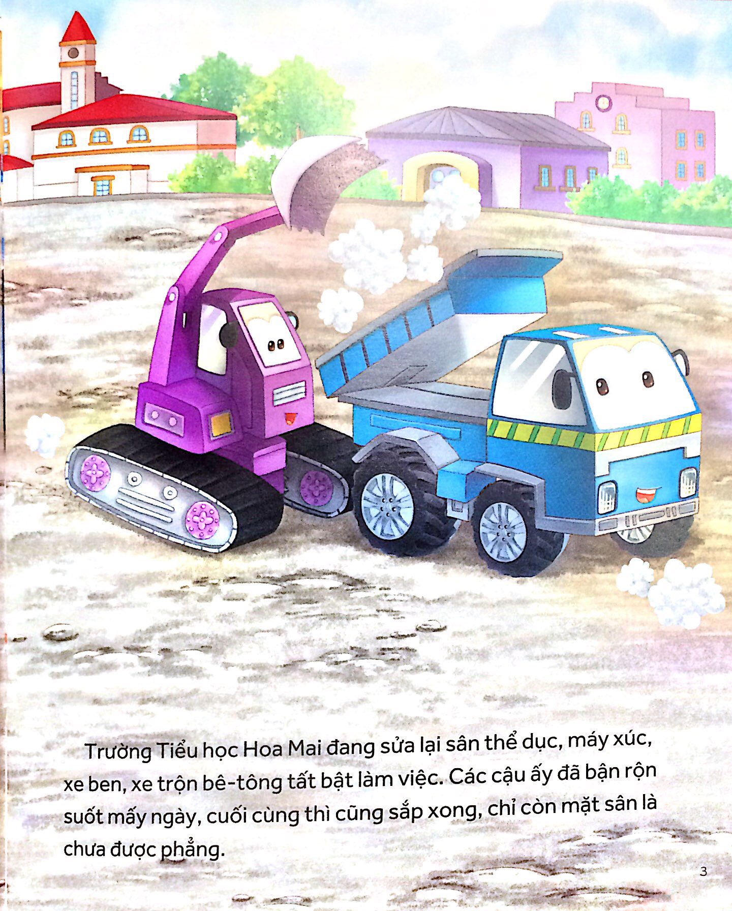 những chiếc xe hiệp sĩ - xin chào xe lu! (tái bản 2019) - Ảnh 3