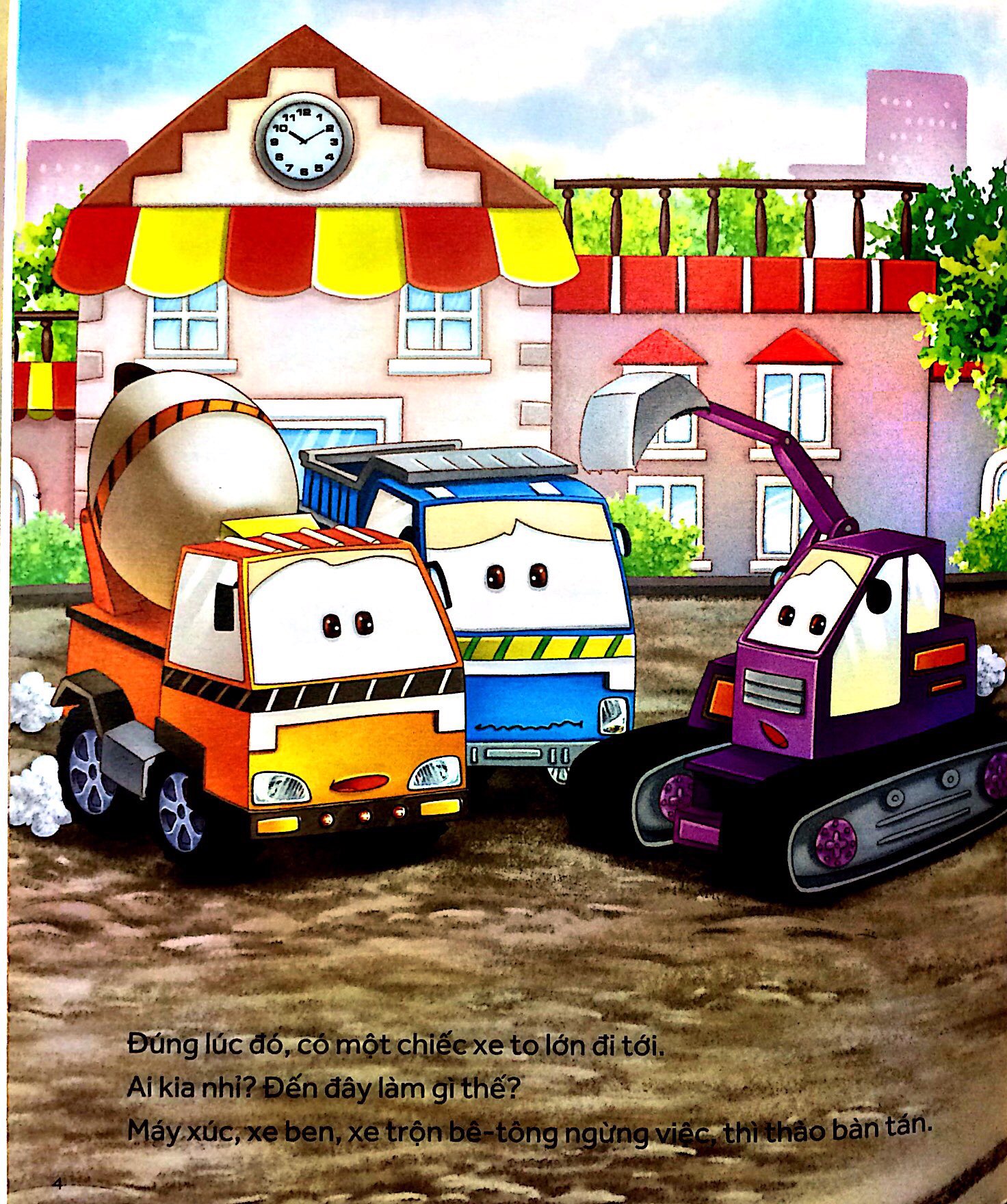 những chiếc xe hiệp sĩ - xin chào xe lu! (tái bản 2019) - Ảnh 4