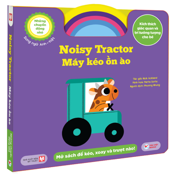 những chuyển động nhỏ - noisy tractor - máy kéo ồn ào - song ngữ anh-việt