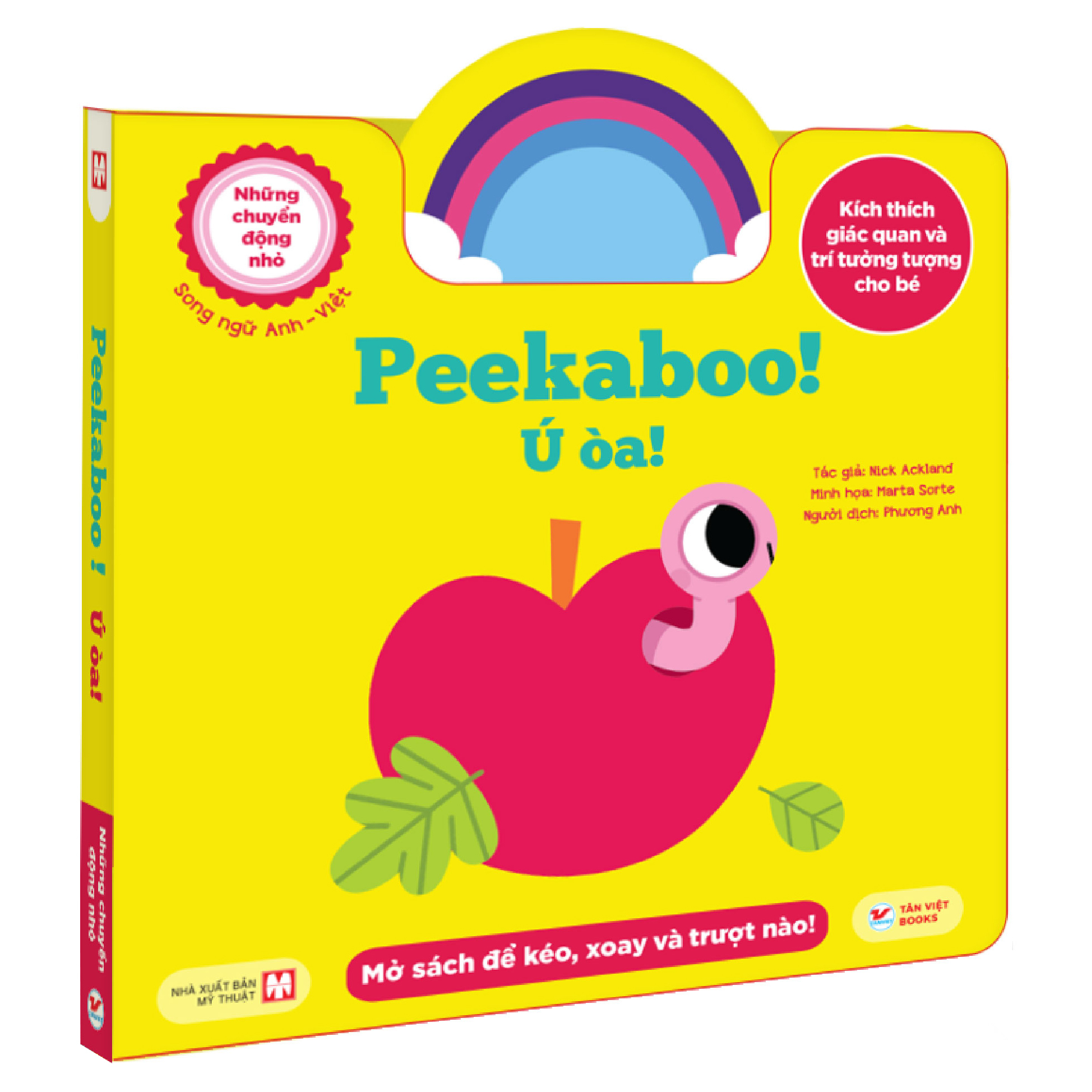 những chuyển động nhỏ - peekaboo! - ú òa! - song ngữ anh-việt - Ảnh 2