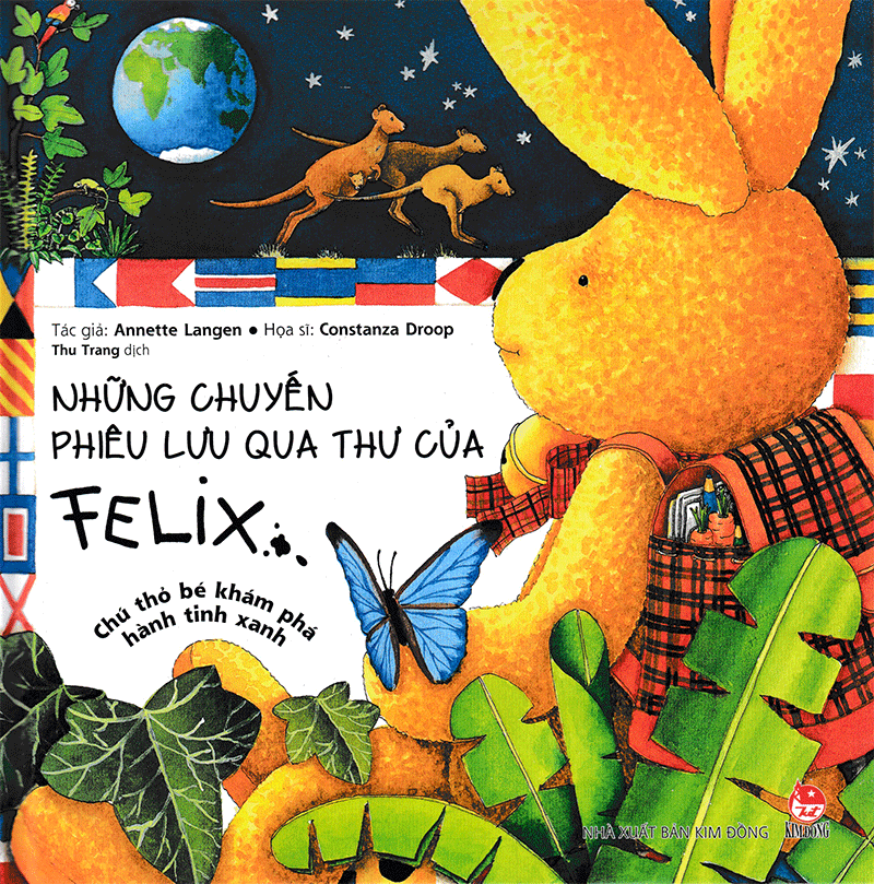 những chuyến phiêu lưu qua thư của felix - chú thỏ bé khám phá hành tinh xanh (tái bản 2019) - Ảnh 2